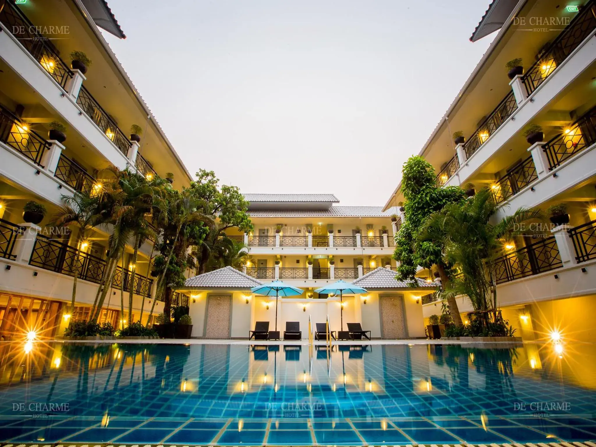 Swimming Pool in Decharme Hotel-SHA Plus