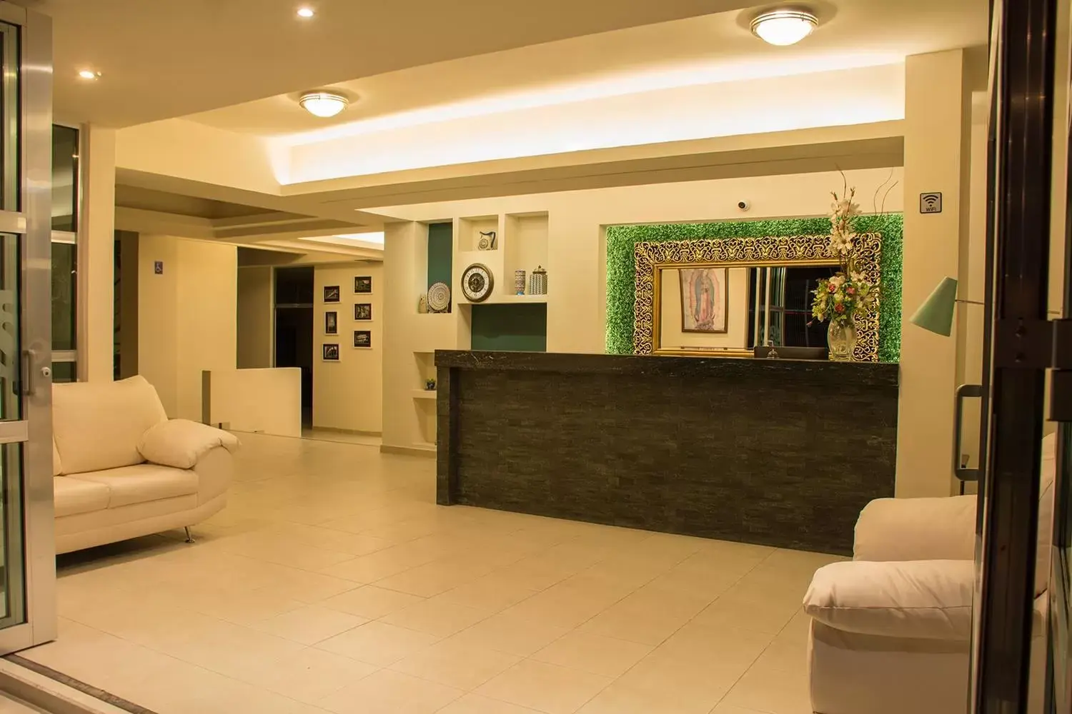 On site, Lobby/Reception in Hotel Siena On site, Lobby/Reception in Hotel Siena