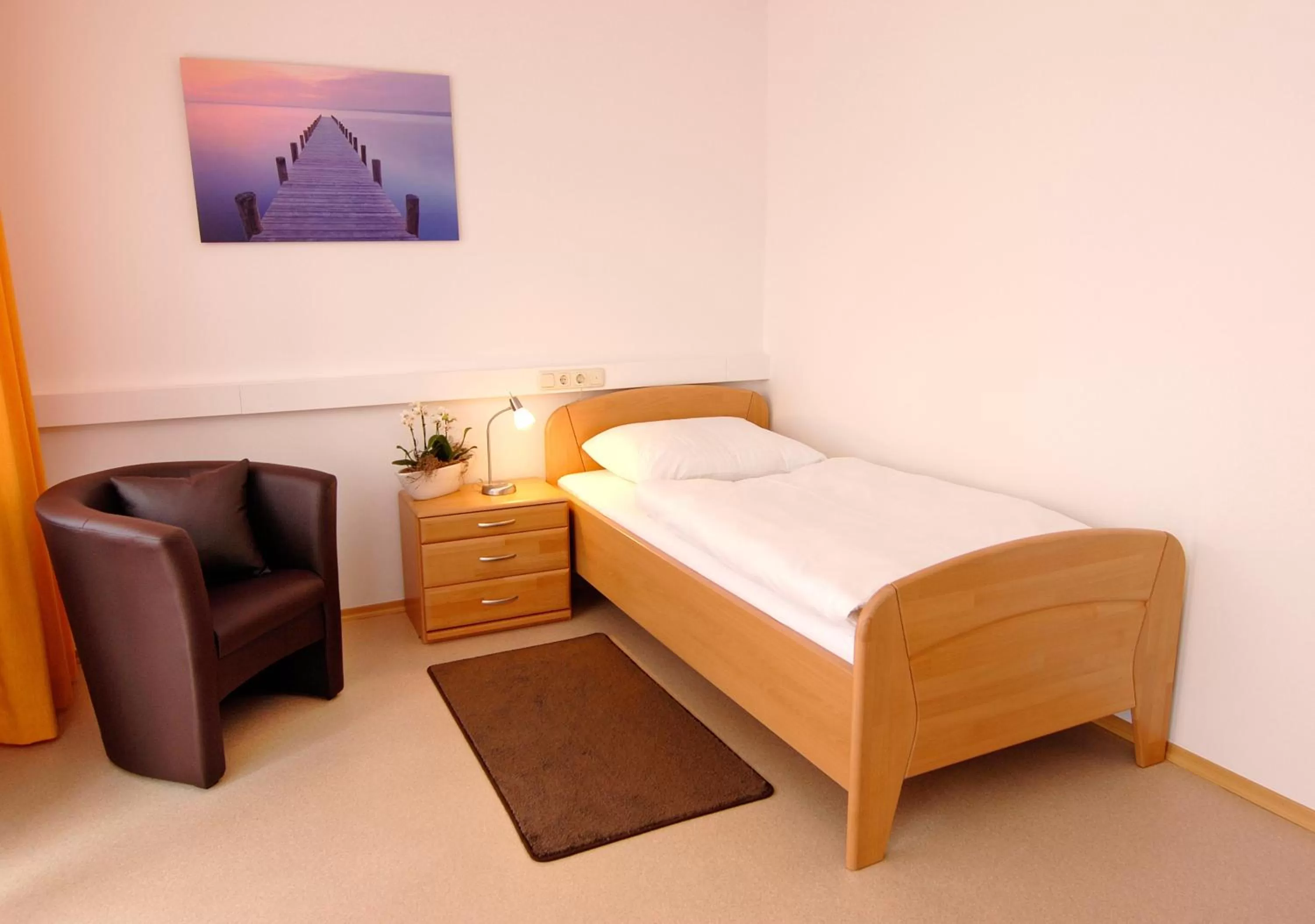 Bed in Garni Hotel Leitl GmbH