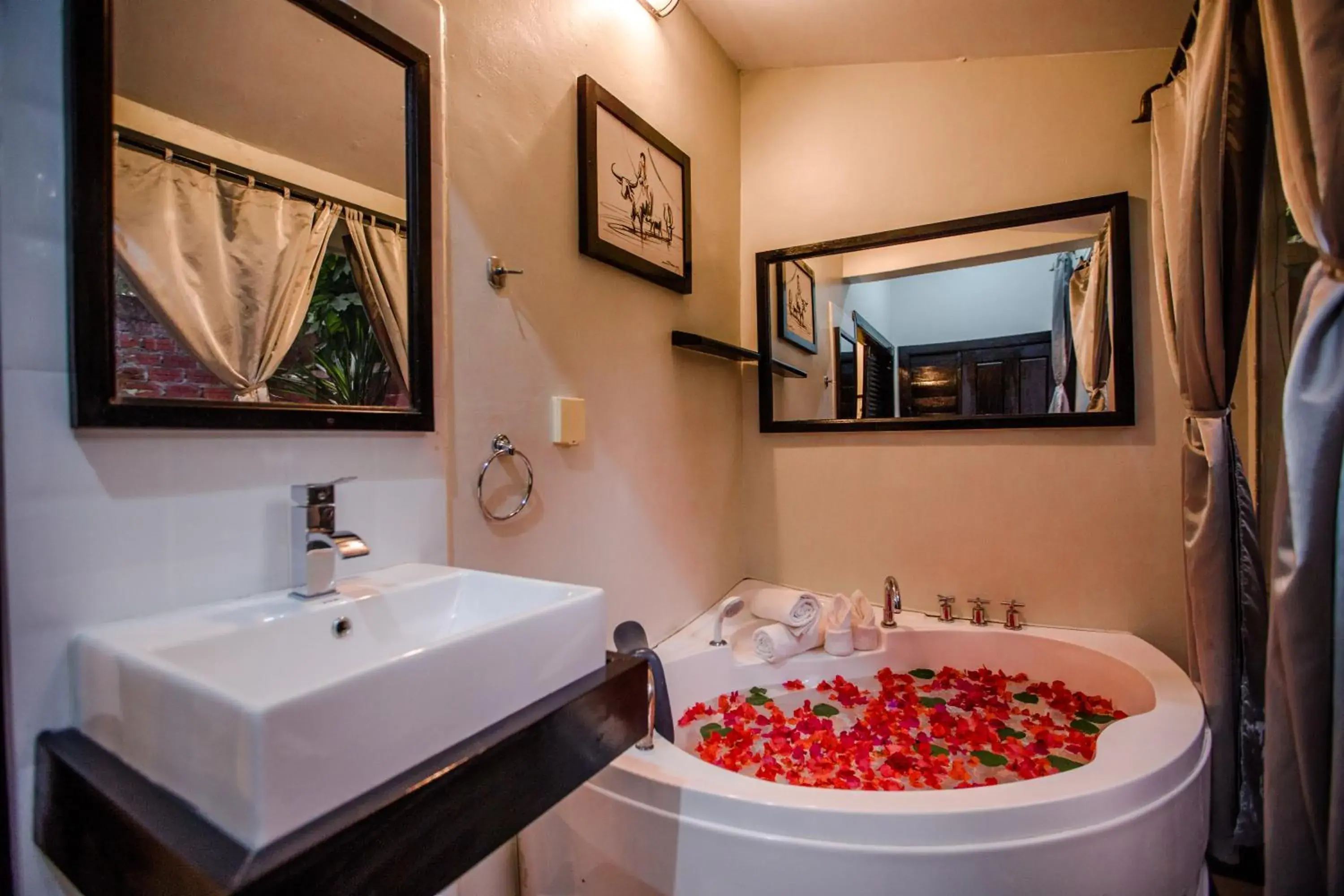 Bath, Bathroom in The Sanctuary Villa Battambang