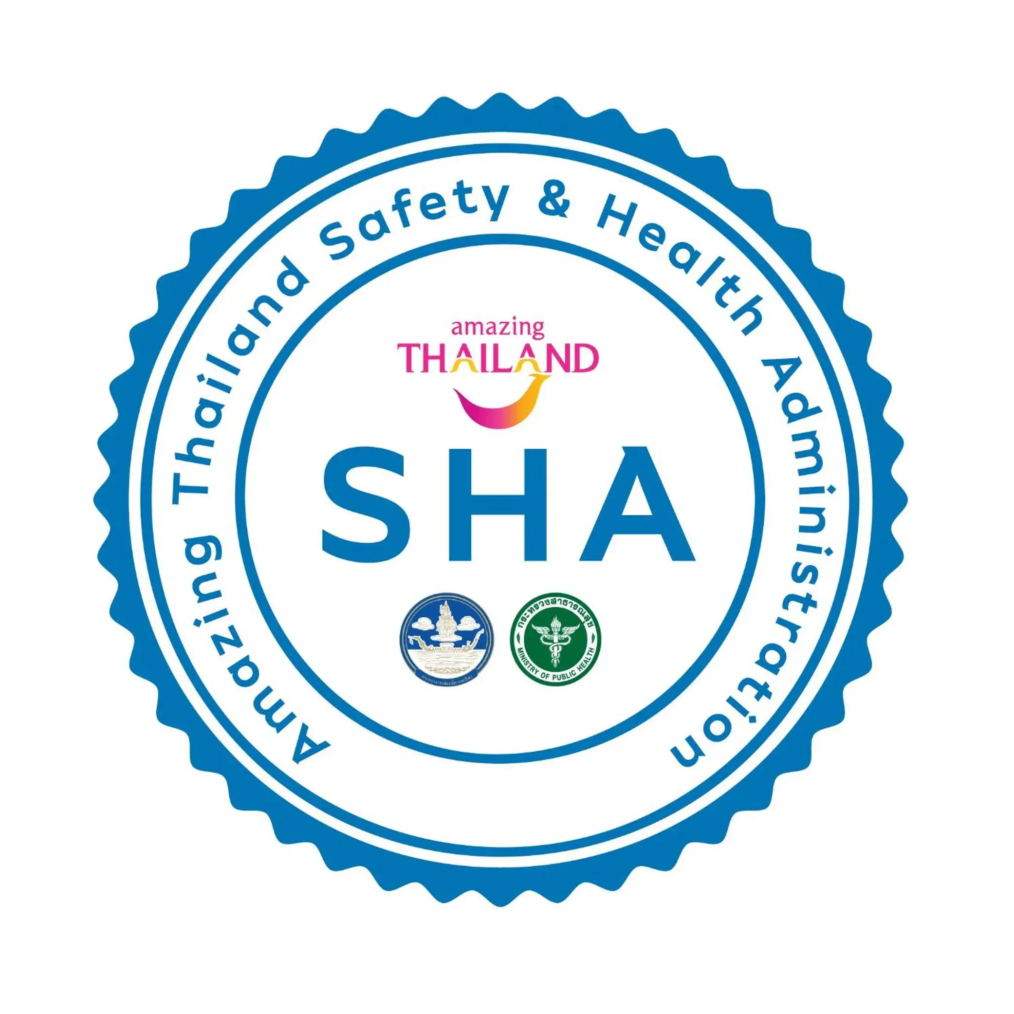 Logo/Certificate/Sign in Rajapruek Samui Resort - SHA Plus