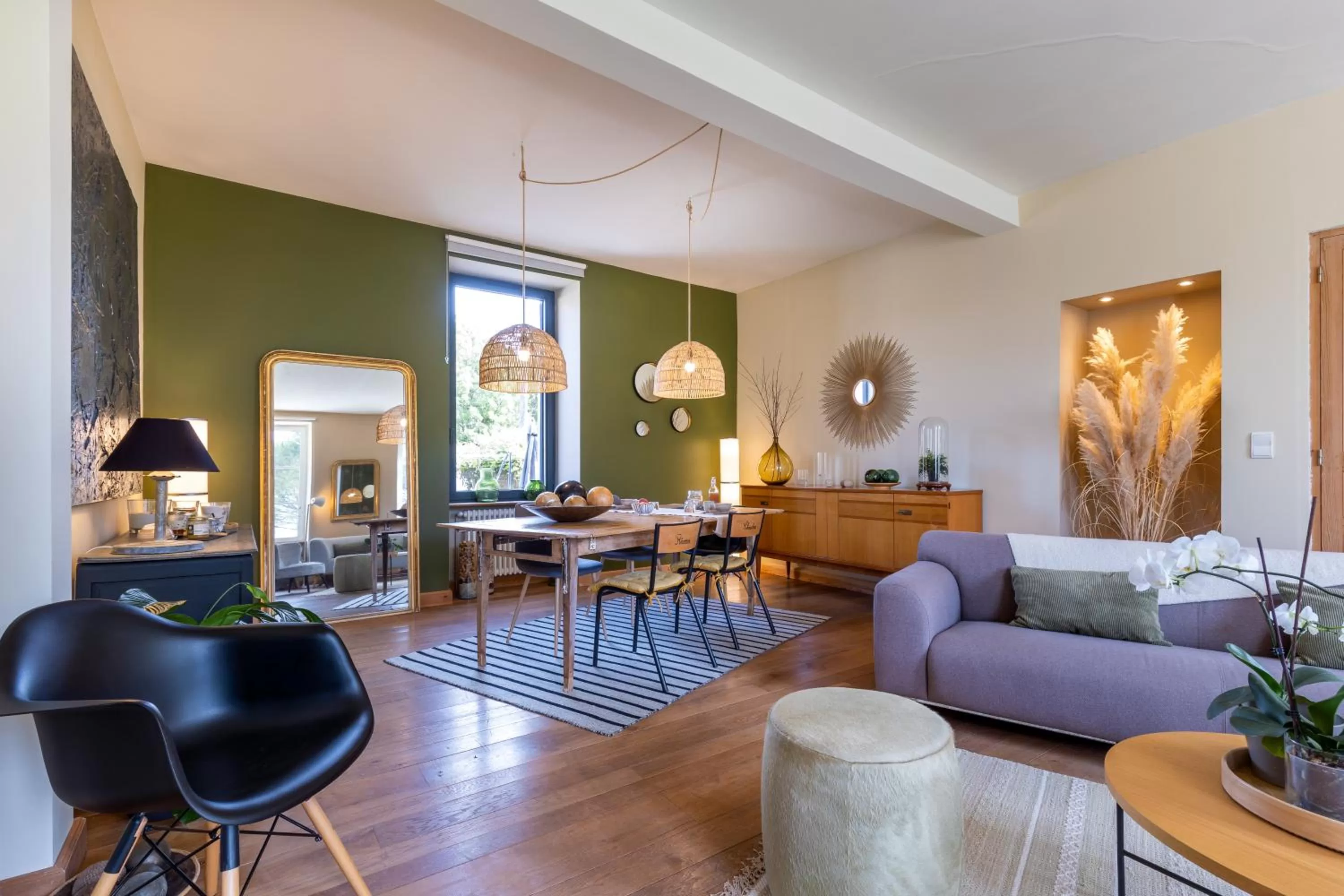 Living room in La Burie