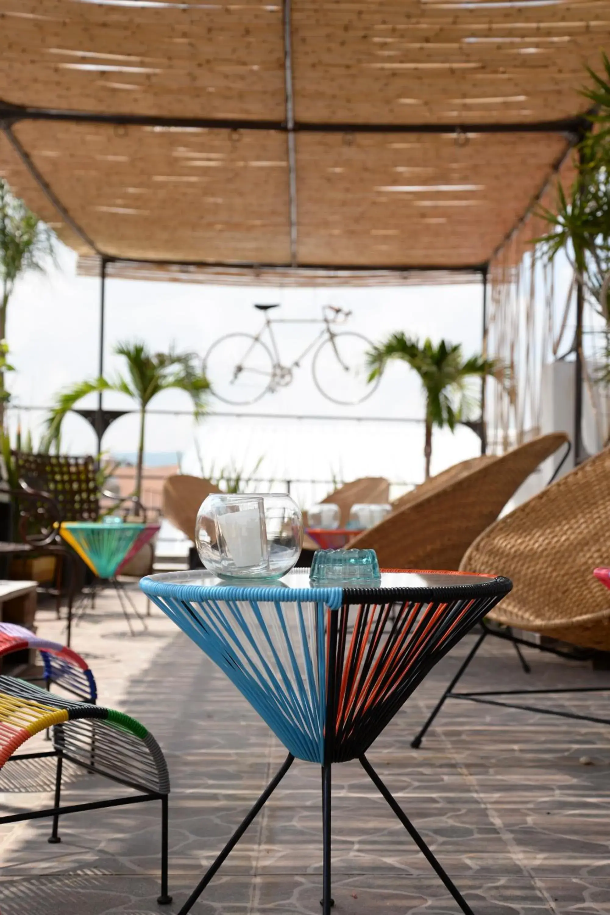 Balcony/Terrace in El Serafin Hotel Boutique