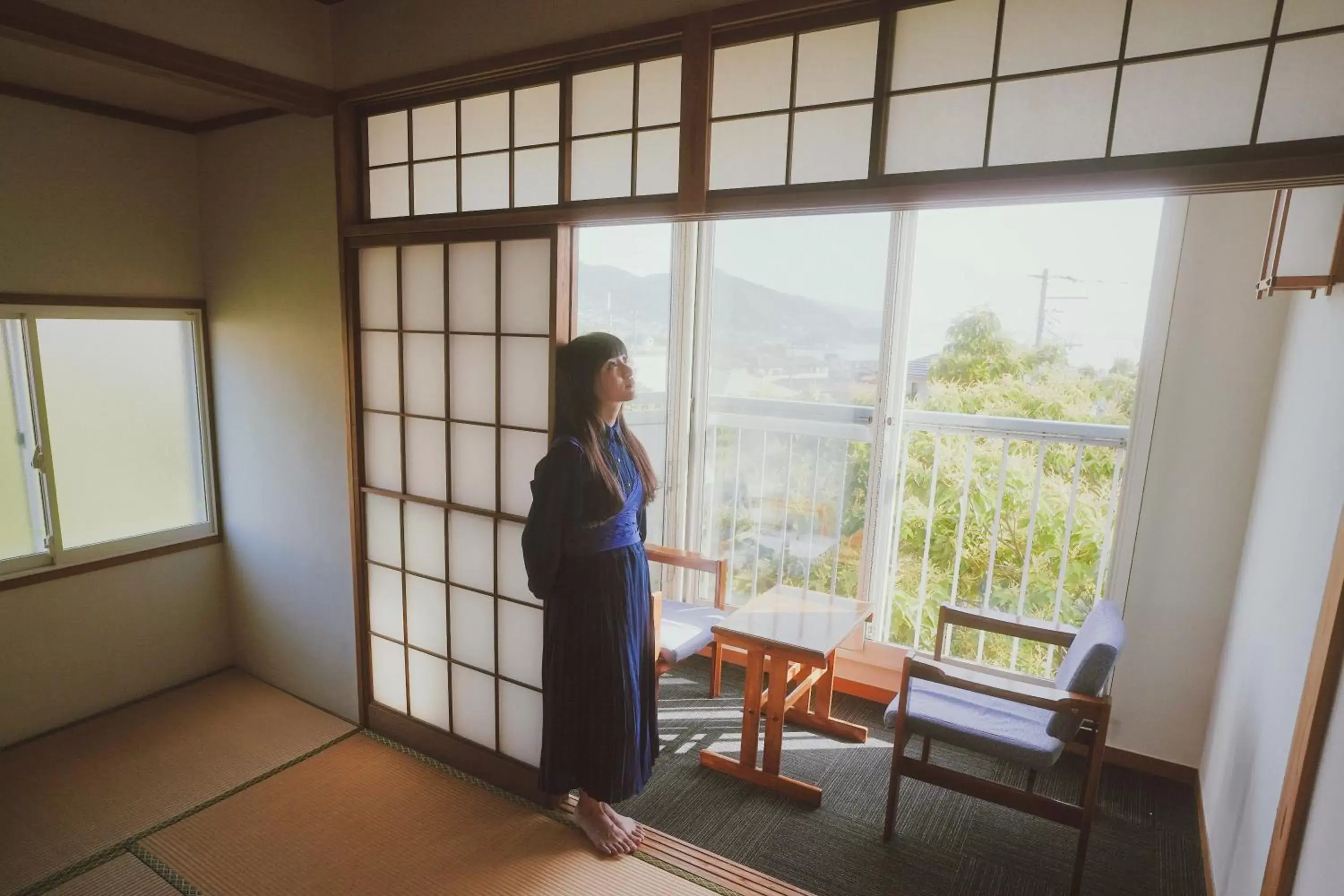 Balcony/Terrace in Hotel 2YL Atami