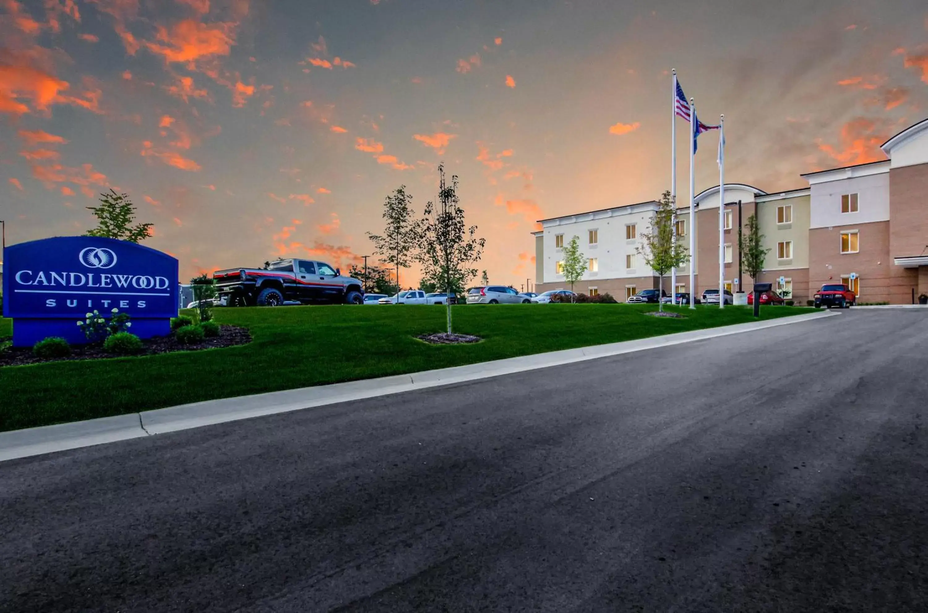 Property building in Candlewood Suites - Brighton by IHG Property building in Candlewood Suites - Brighton by IHG