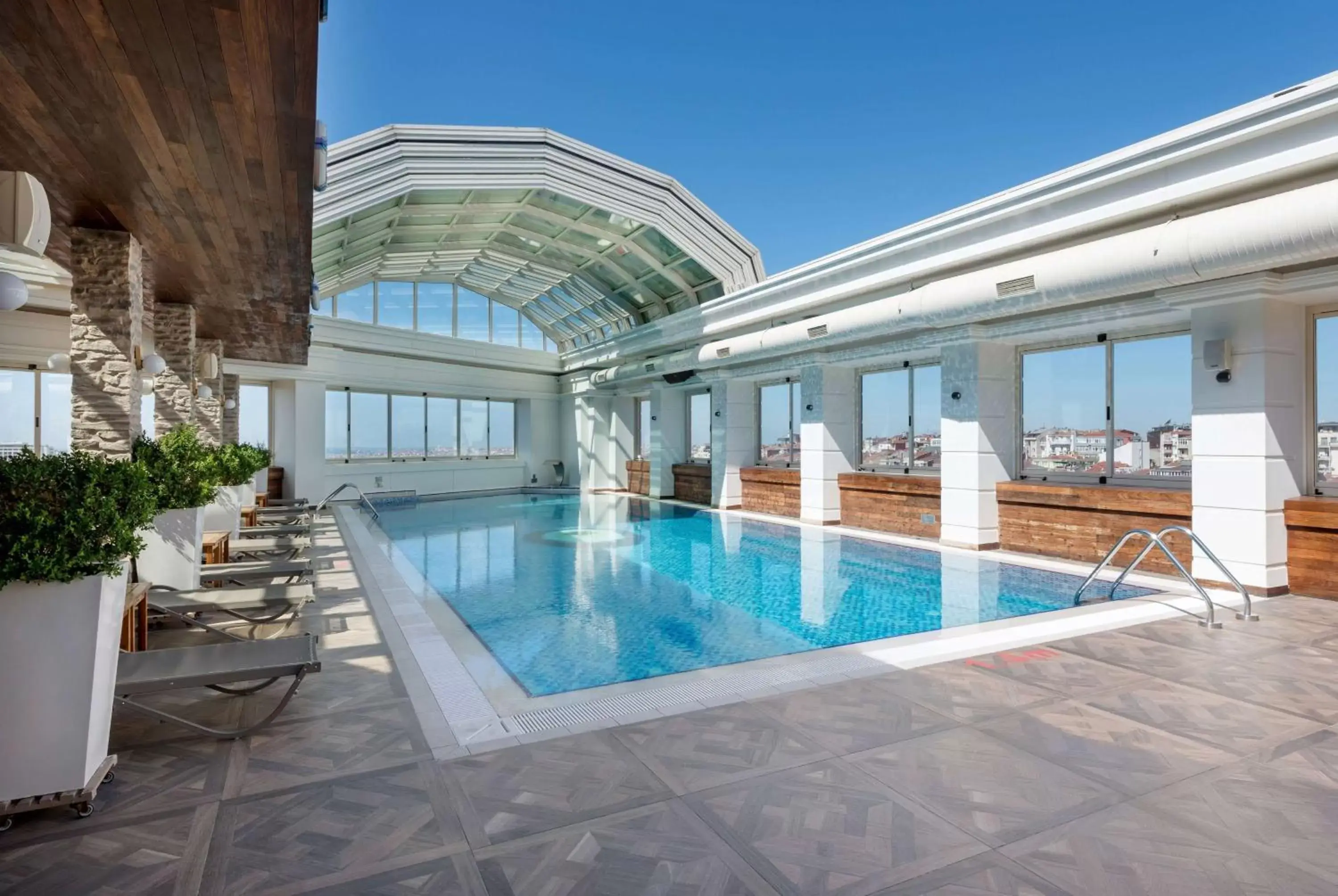 Pool view, Swimming Pool in Ramada Plaza By Wyndham Istanbul City Center