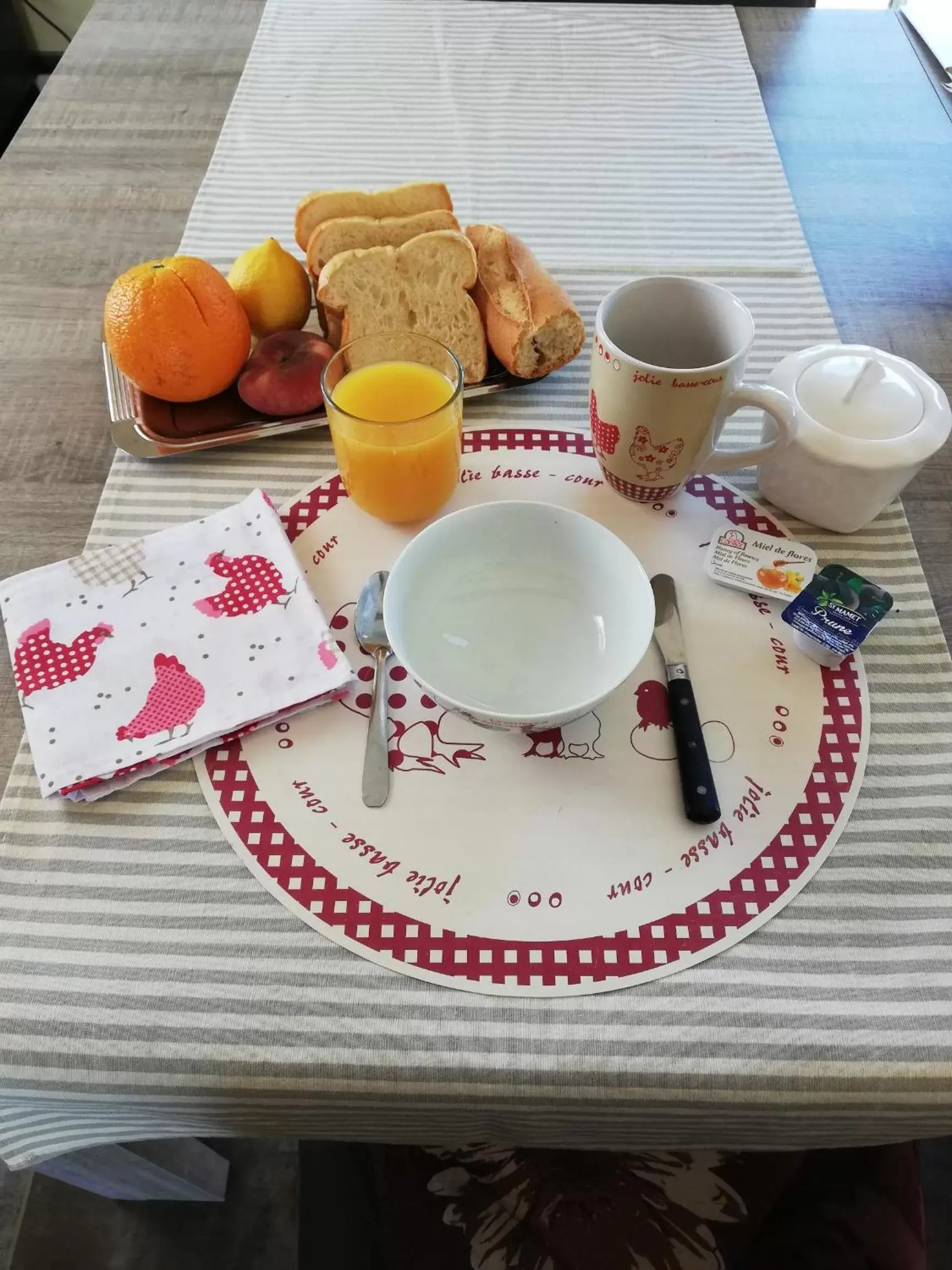 Breakfast in Du coq à l'âme