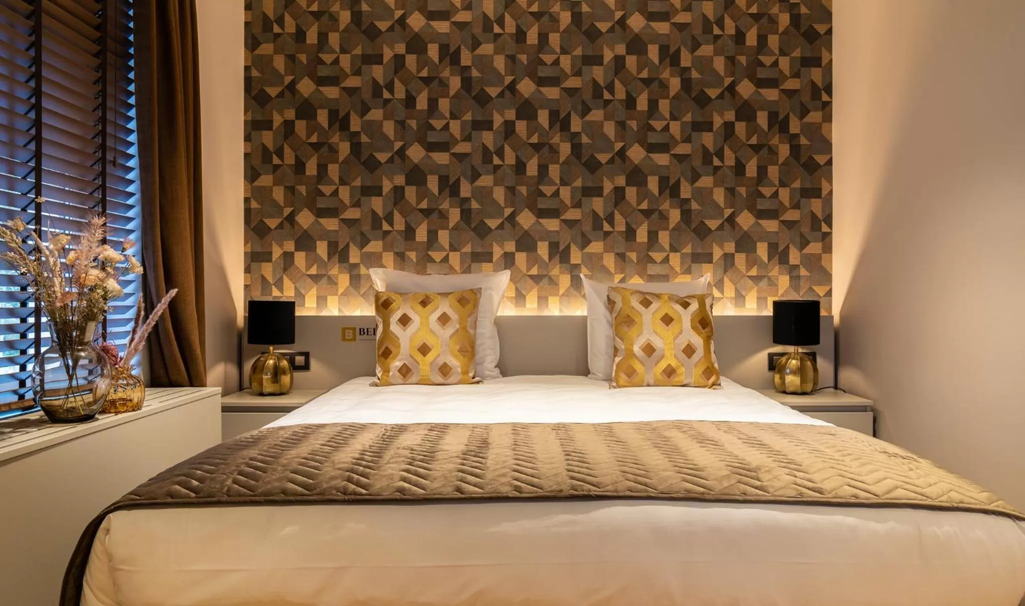 Bed in Hotel de Boskar Houthalen