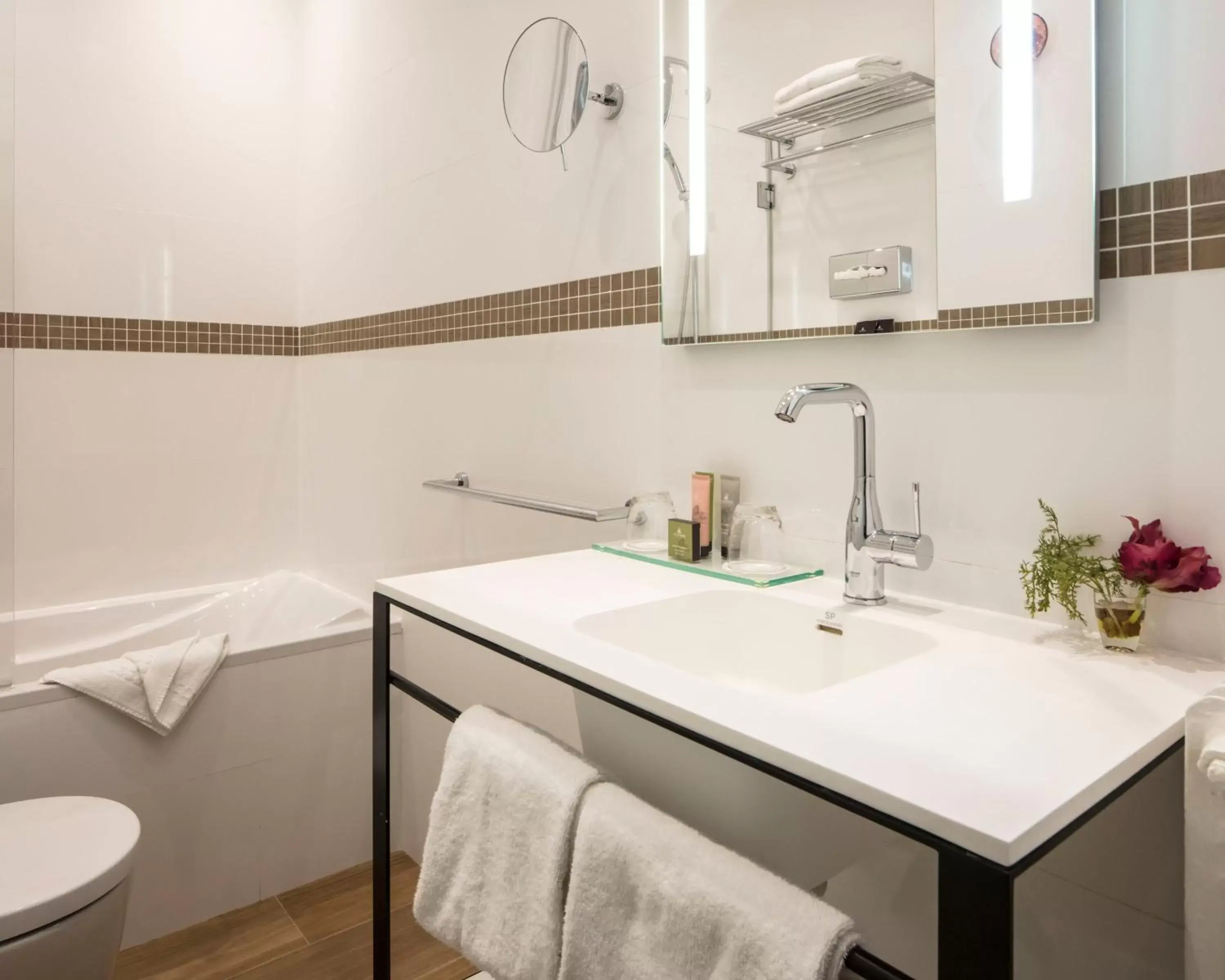 Bathroom in Hotel Malte - Astotel