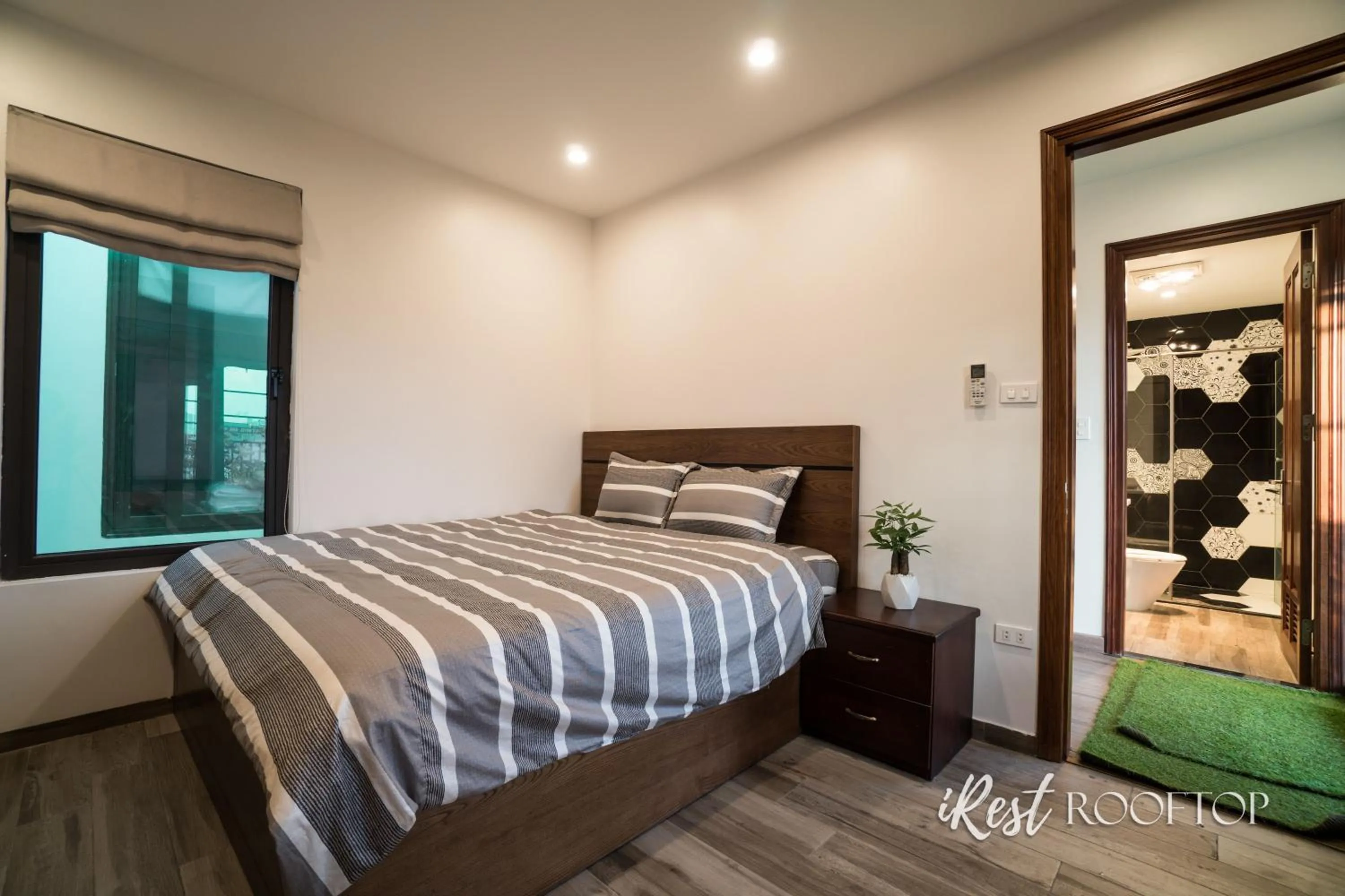 Bed in Irest Apartment