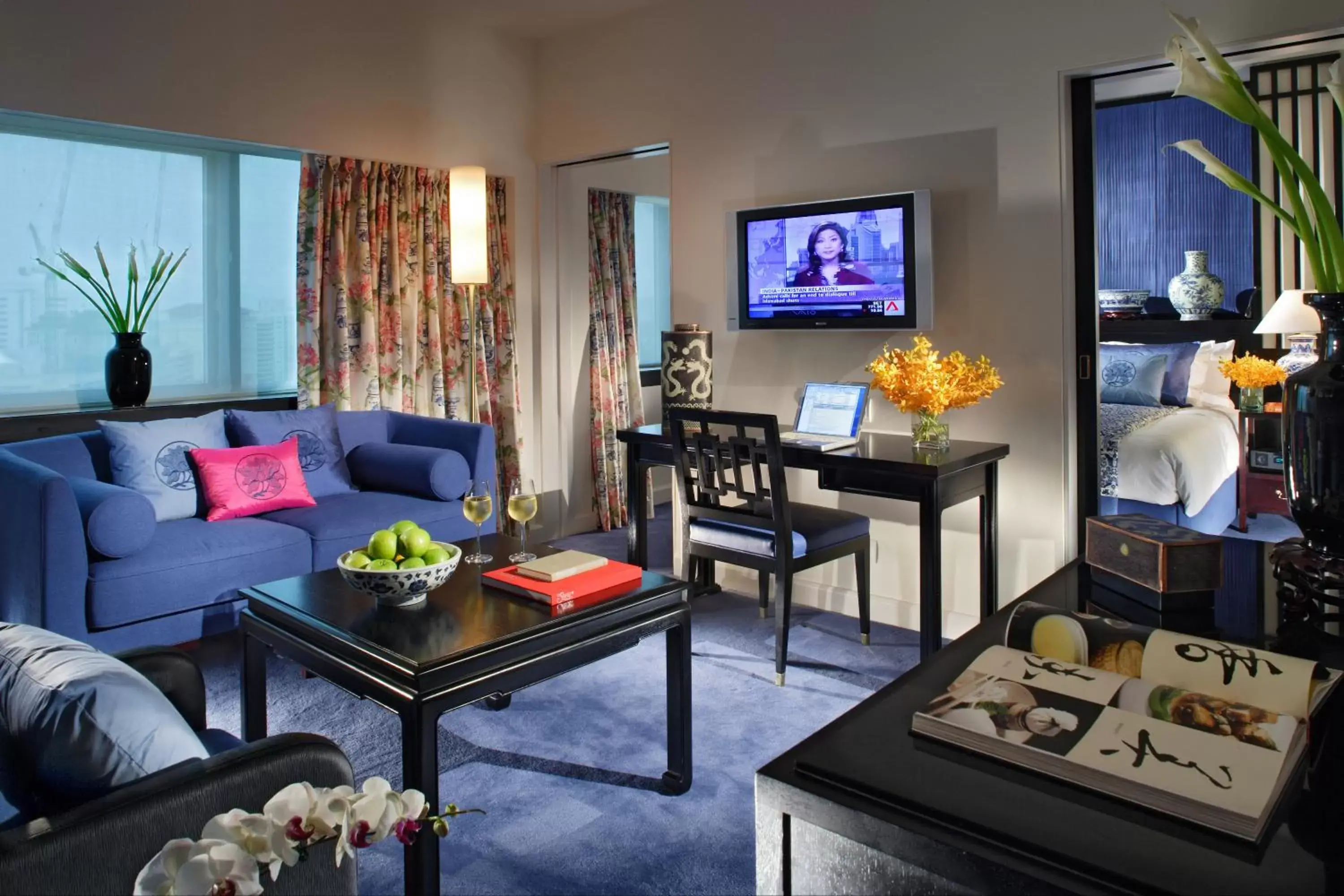 Living room in Orchard Hotel Singapore Living room in Orchard Hotel Singapore