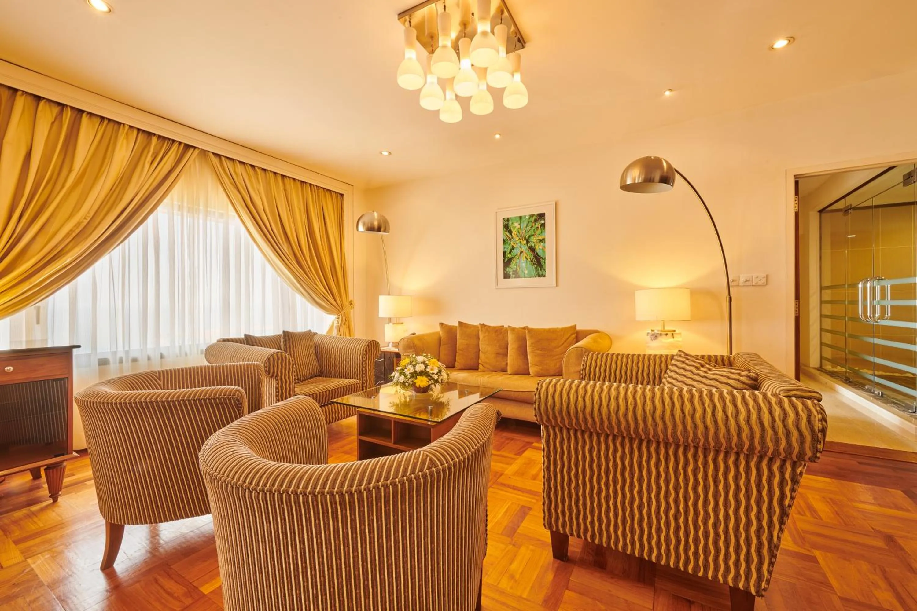 Living room in The Galadari Hotel