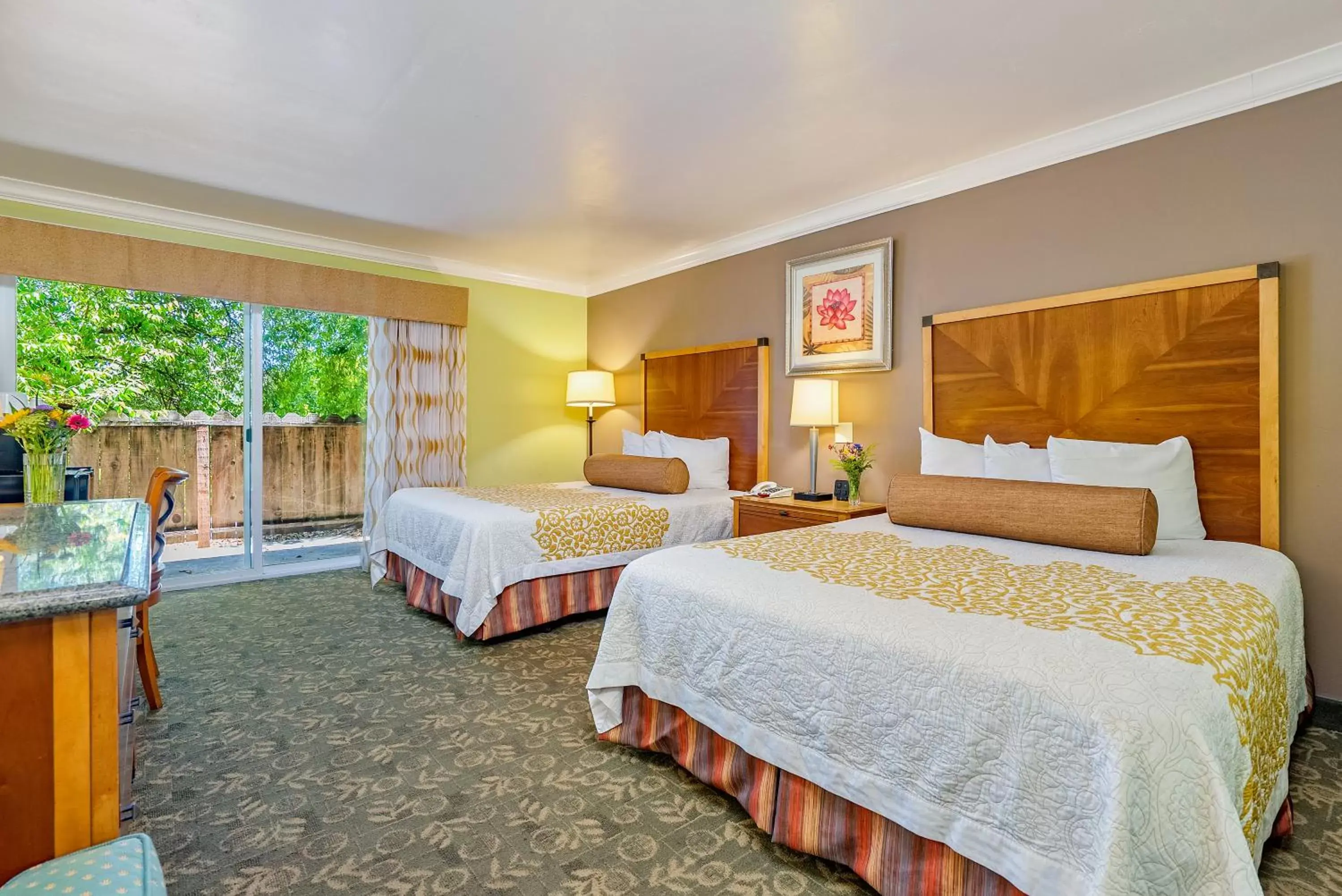 Bedroom in Aloha Inn