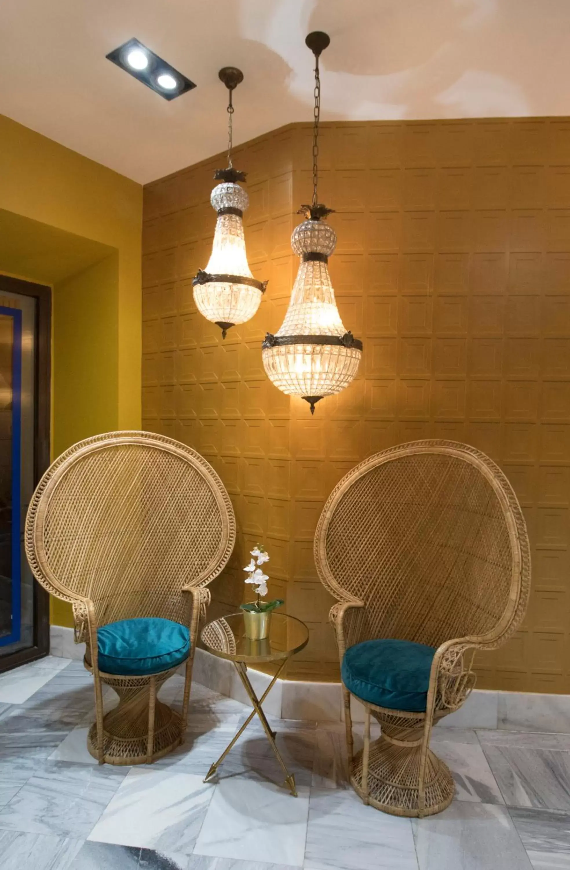 Lobby or reception in Petit Palace Canalejas Sevilla Lobby or reception in Petit Palace Canalejas Sevilla