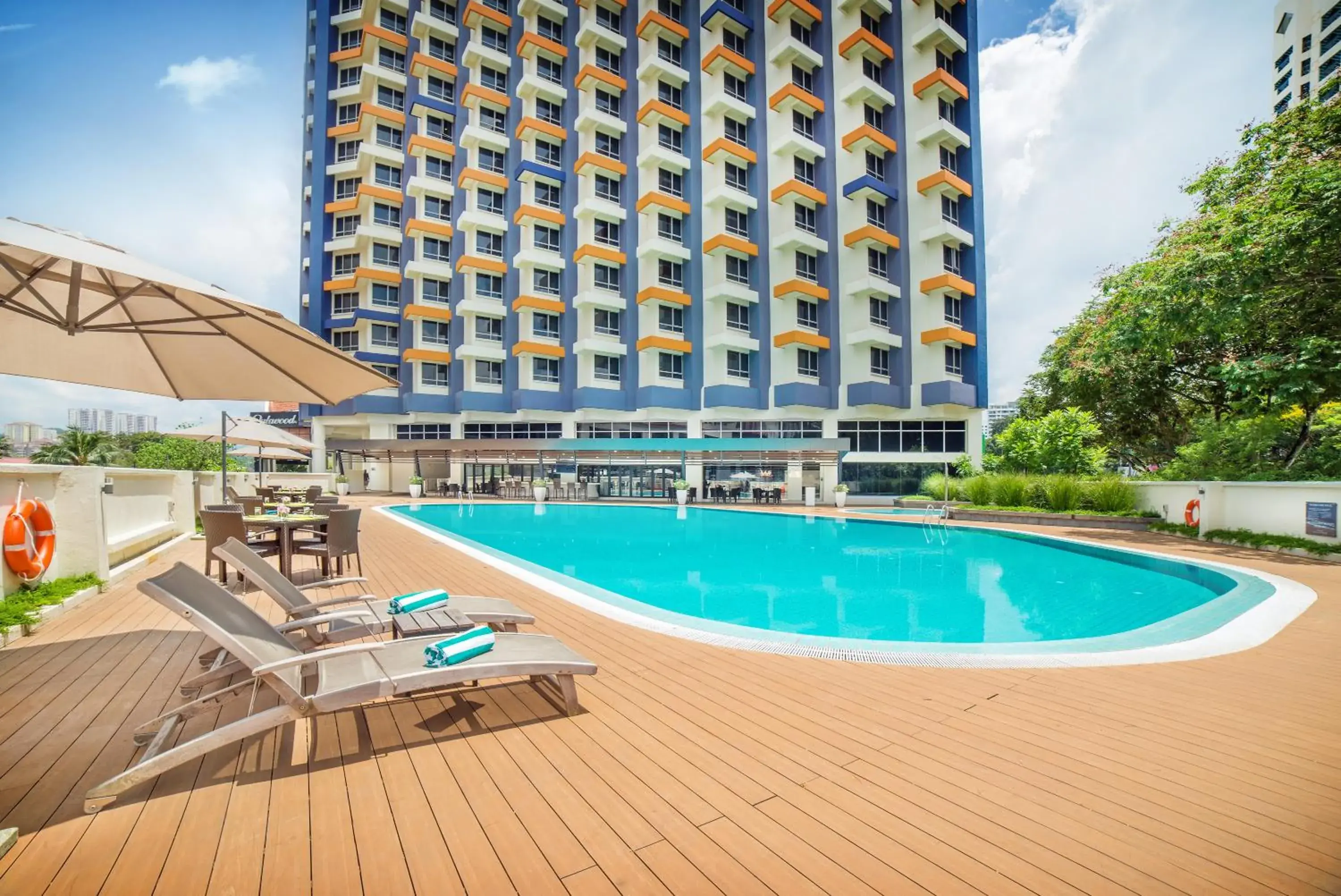 Pool view, Swimming Pool in Oakwood Hotel and Residence Kuala Lumpur