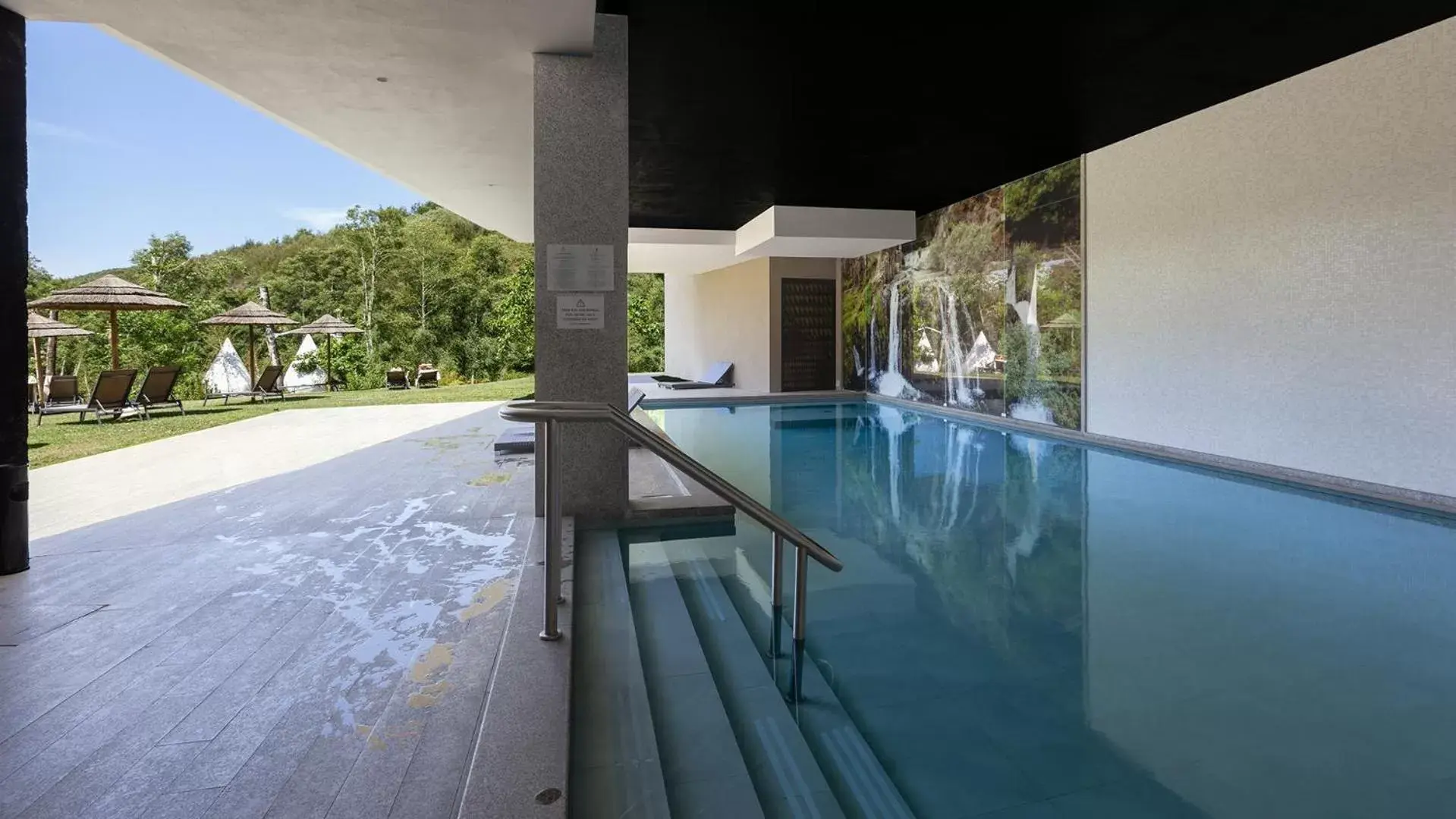 Pool view, Swimming Pool in Aqua Village, Health Resort