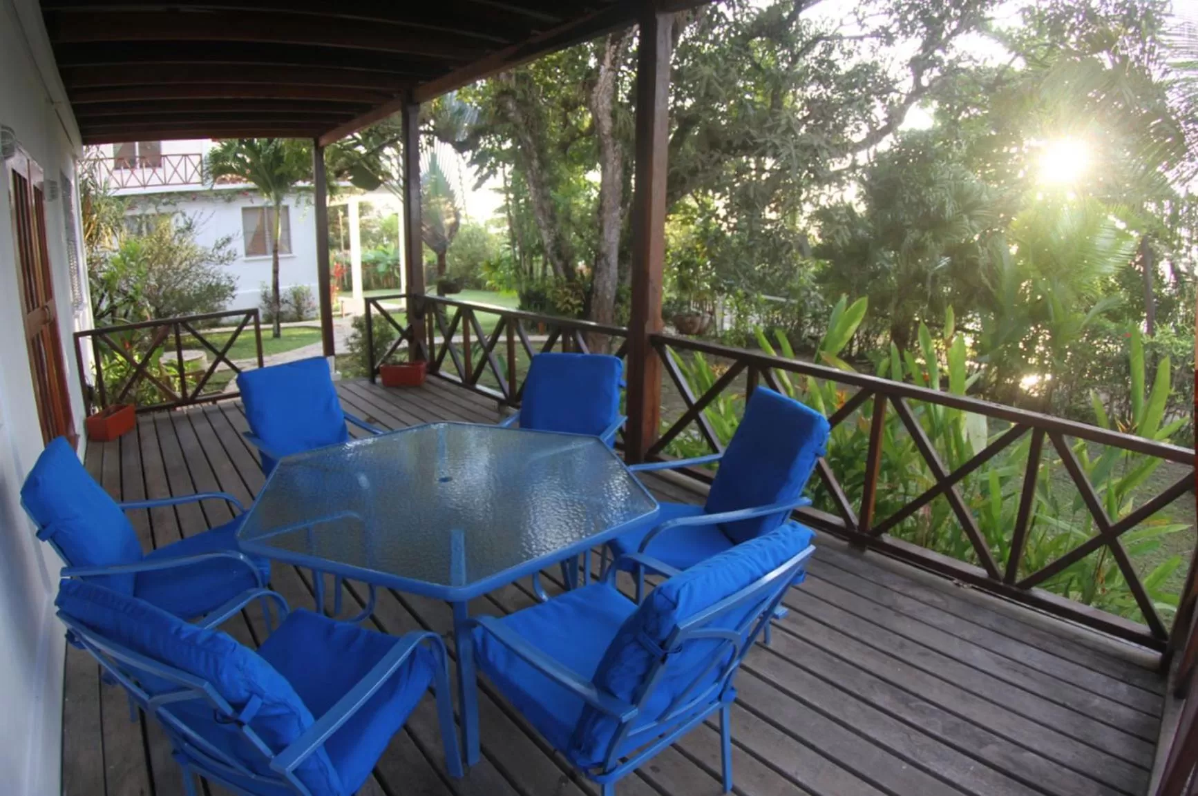 Balcony/Terrace in BlueBelize B&B
