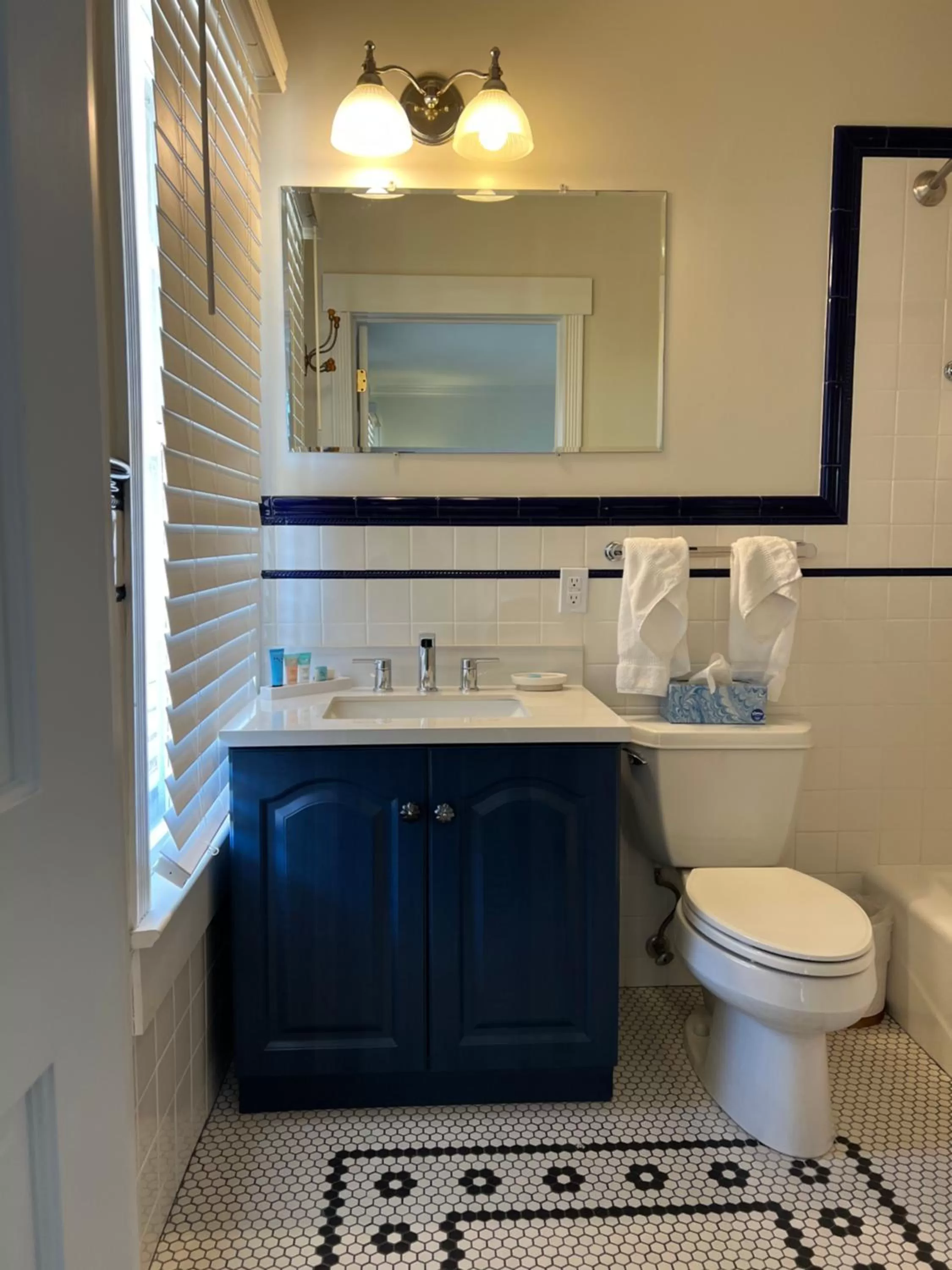 Bathroom in Elaine's Cape May Boutique Hotel