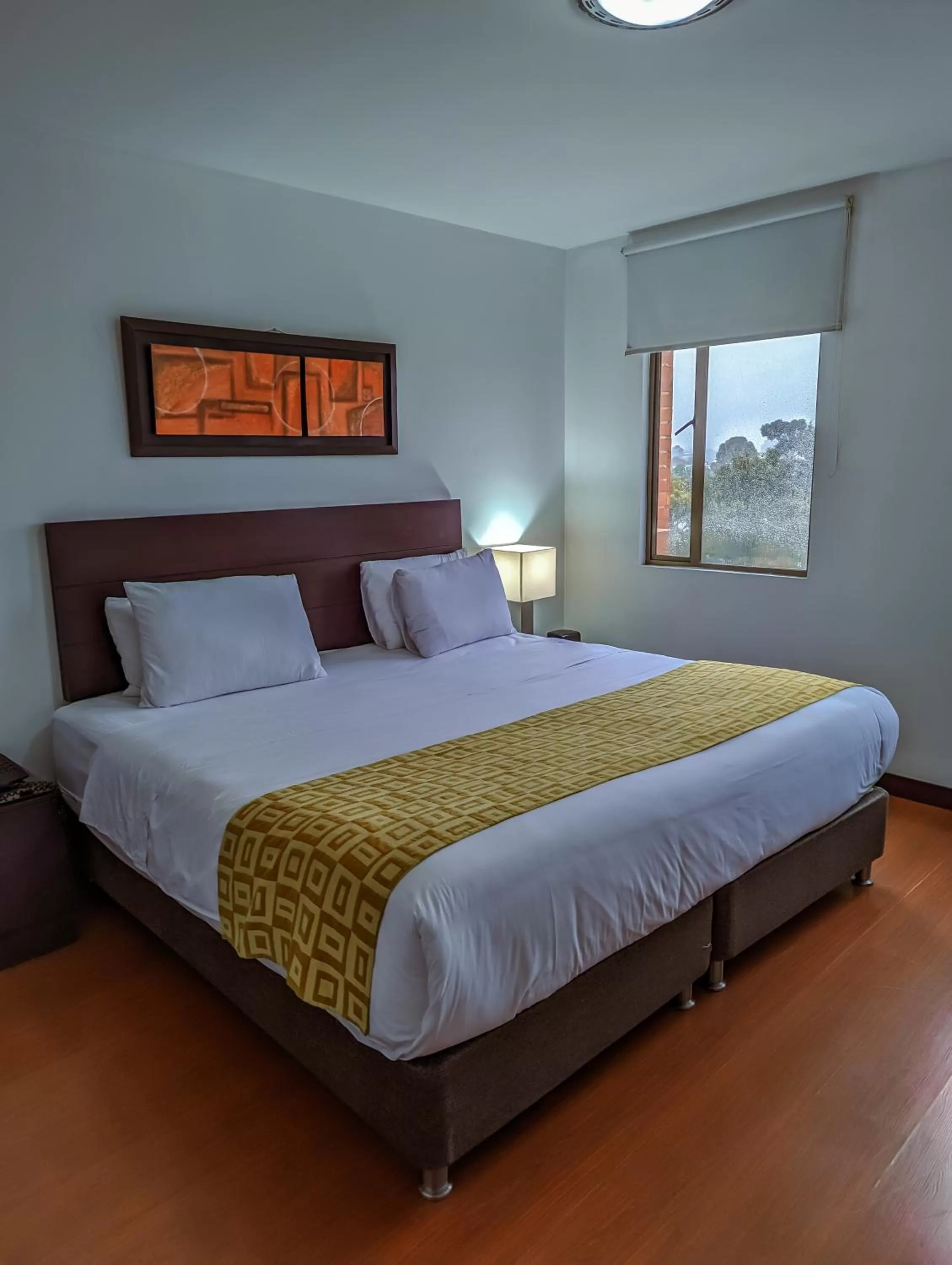 Bed in Hotel Charlotte Suite 26