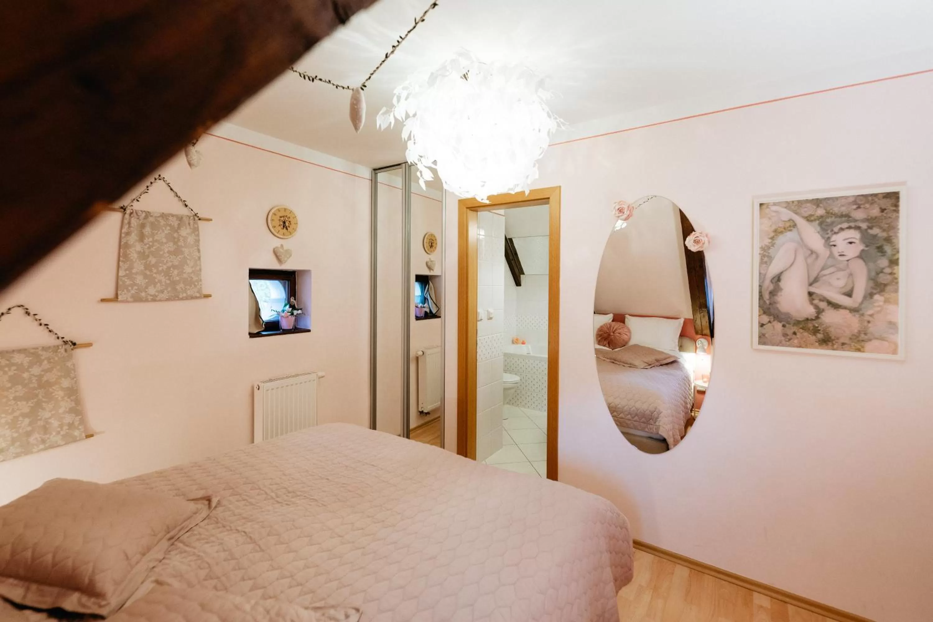 Bed in Boutique Hotel Romantick