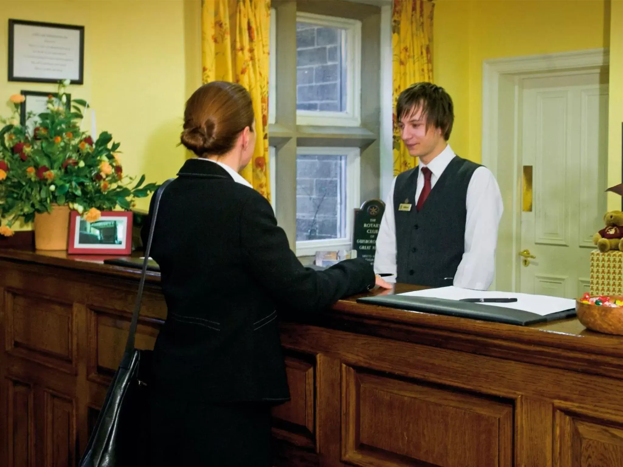 Lobby or reception, Lobby/Reception in Gisborough Hall Hotel