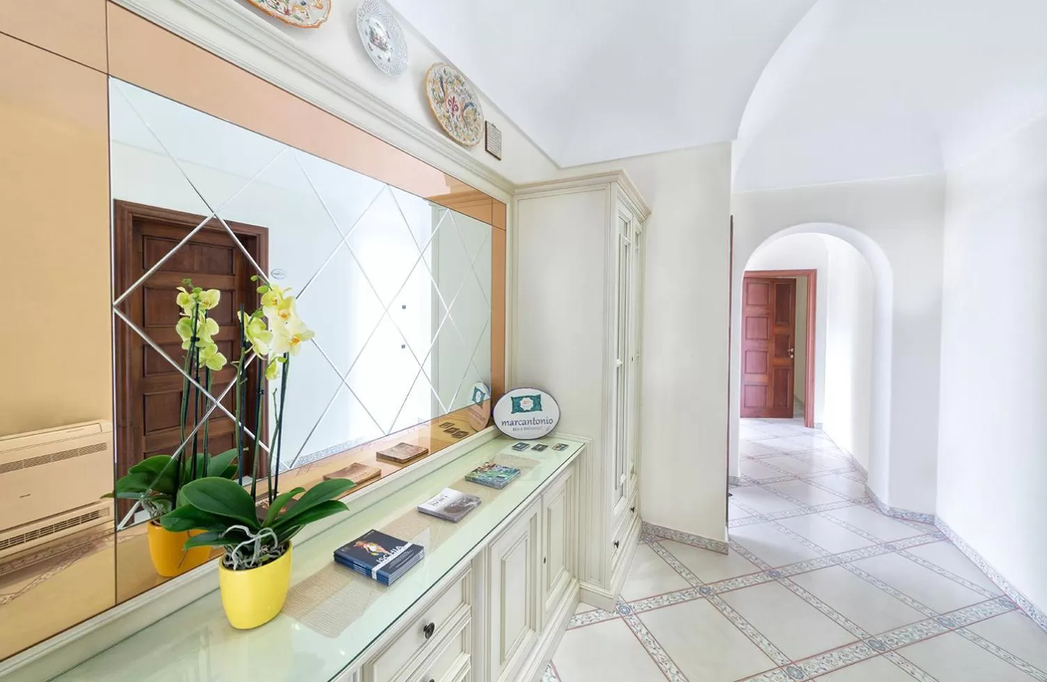 Lobby or reception in B&B Marcantonio - Ischia Ponte