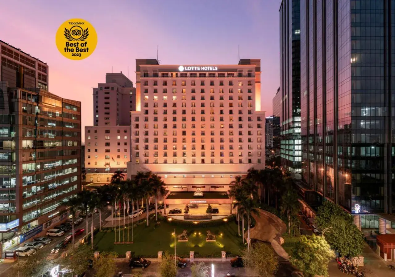 Property building in Lotte Hotel Saigon