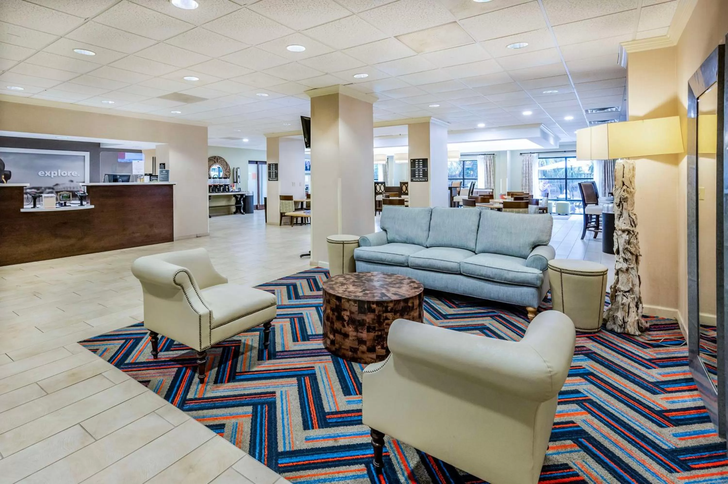 Lobby or reception in Hampton Inn Wilmington-Medical Park
