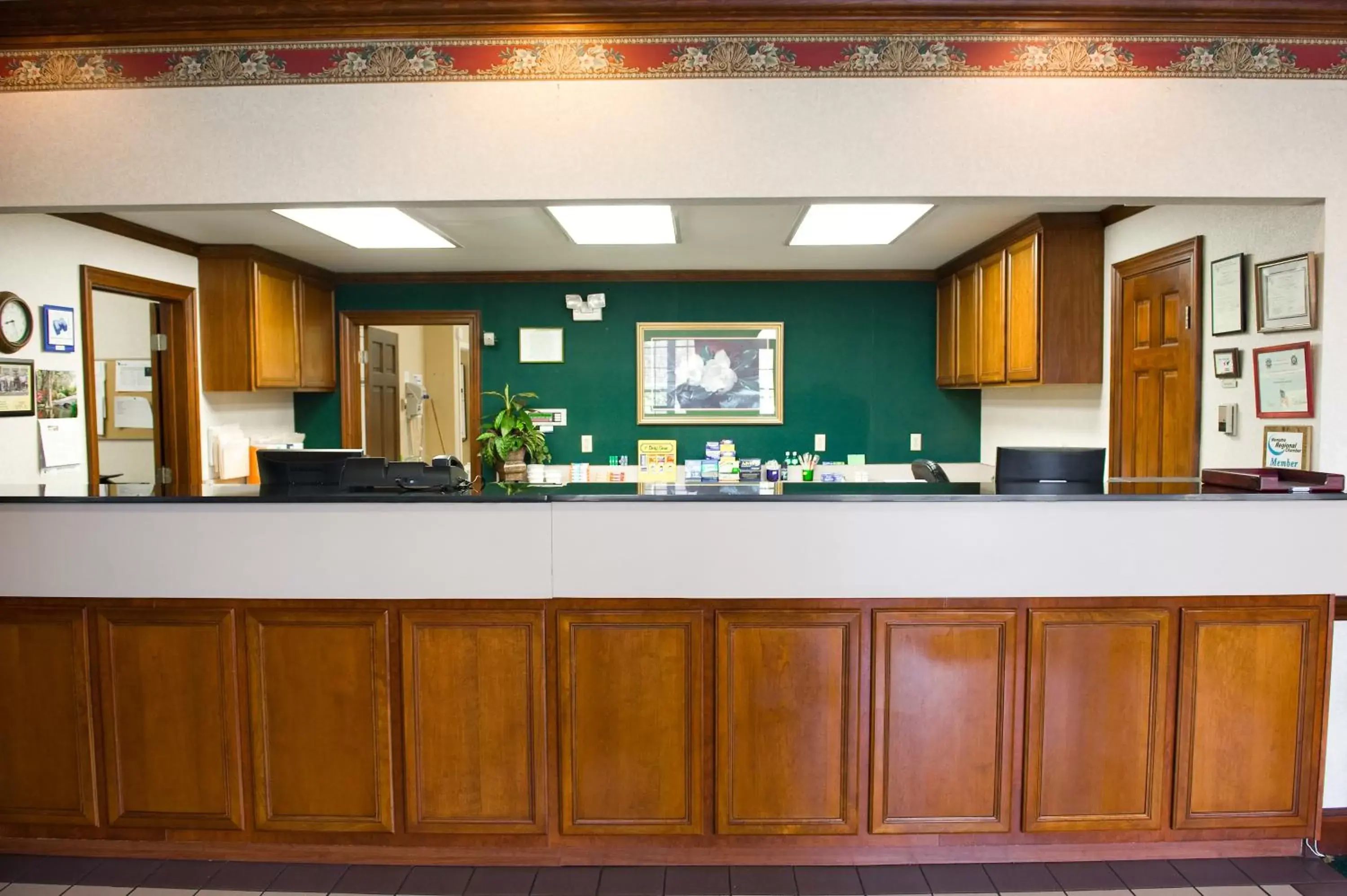 Lobby or reception in Plantation Oaks Lobby or reception in Plantation Oaks