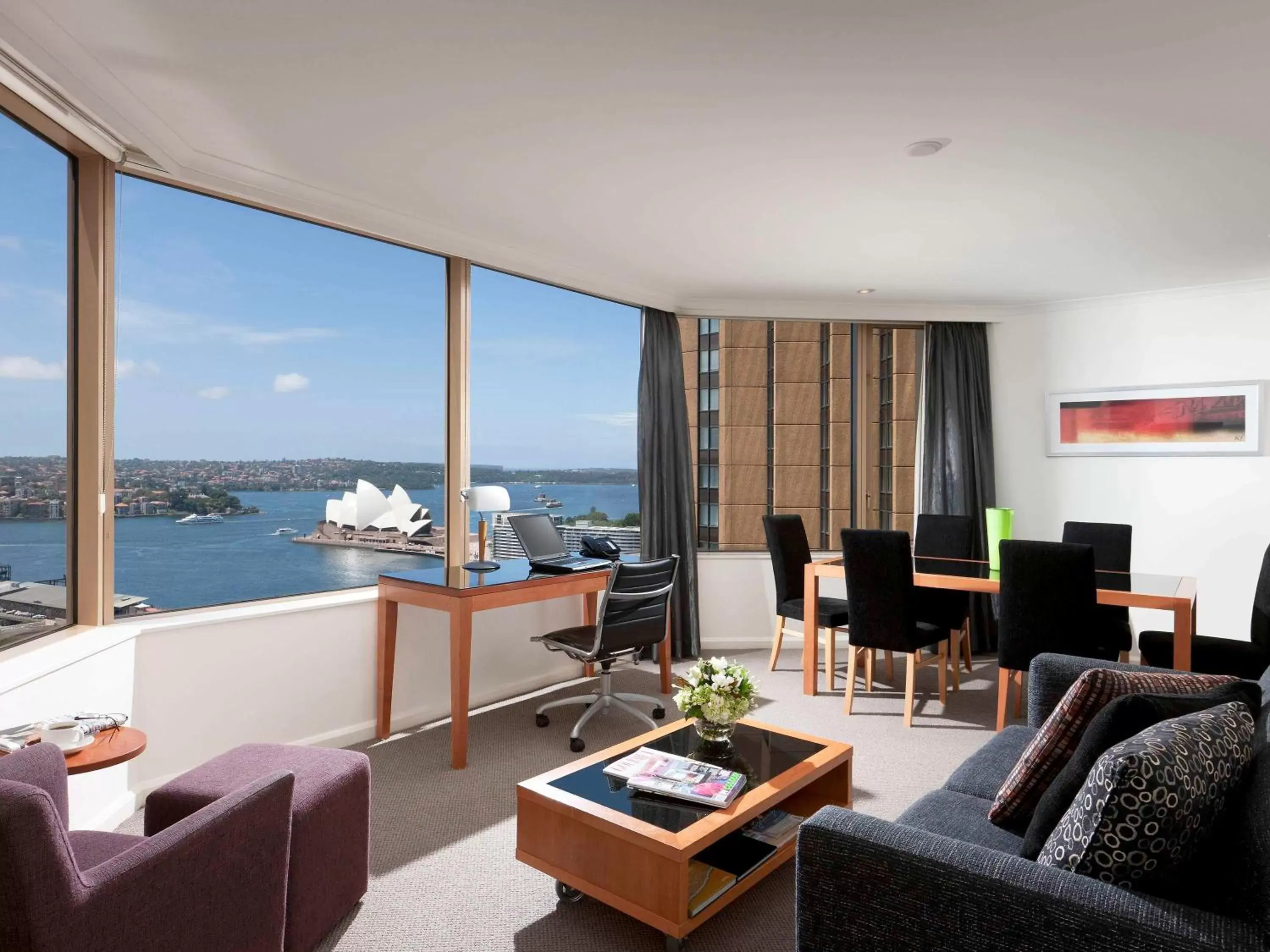 Bedroom, Seating Area in The Sebel Quay West Suites Sydney