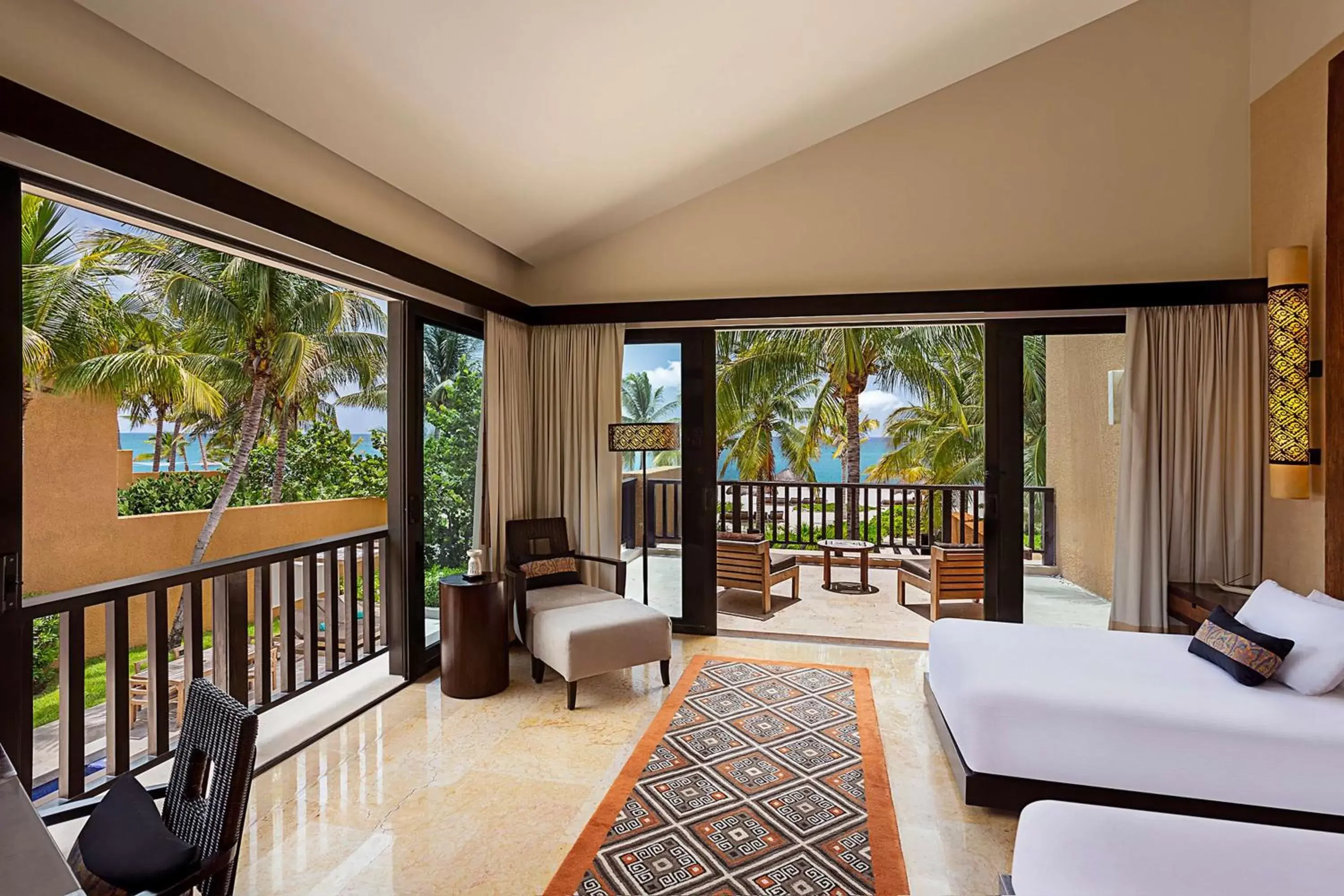 Bedroom in Banyan Tree Mayakoba