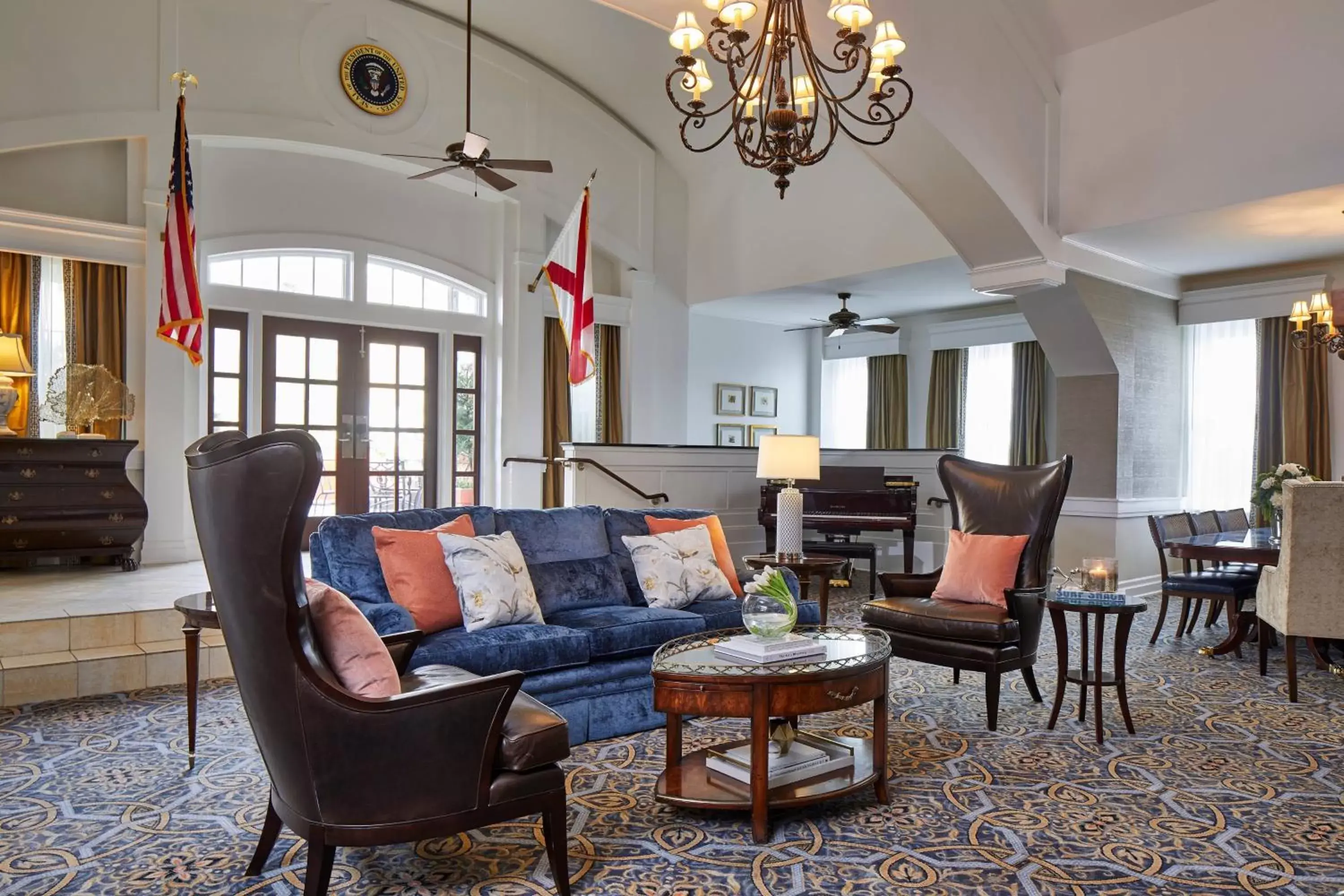 Photo of the whole room, Seating Area in The Battle House Renaissance Mobile Hotel & Spa