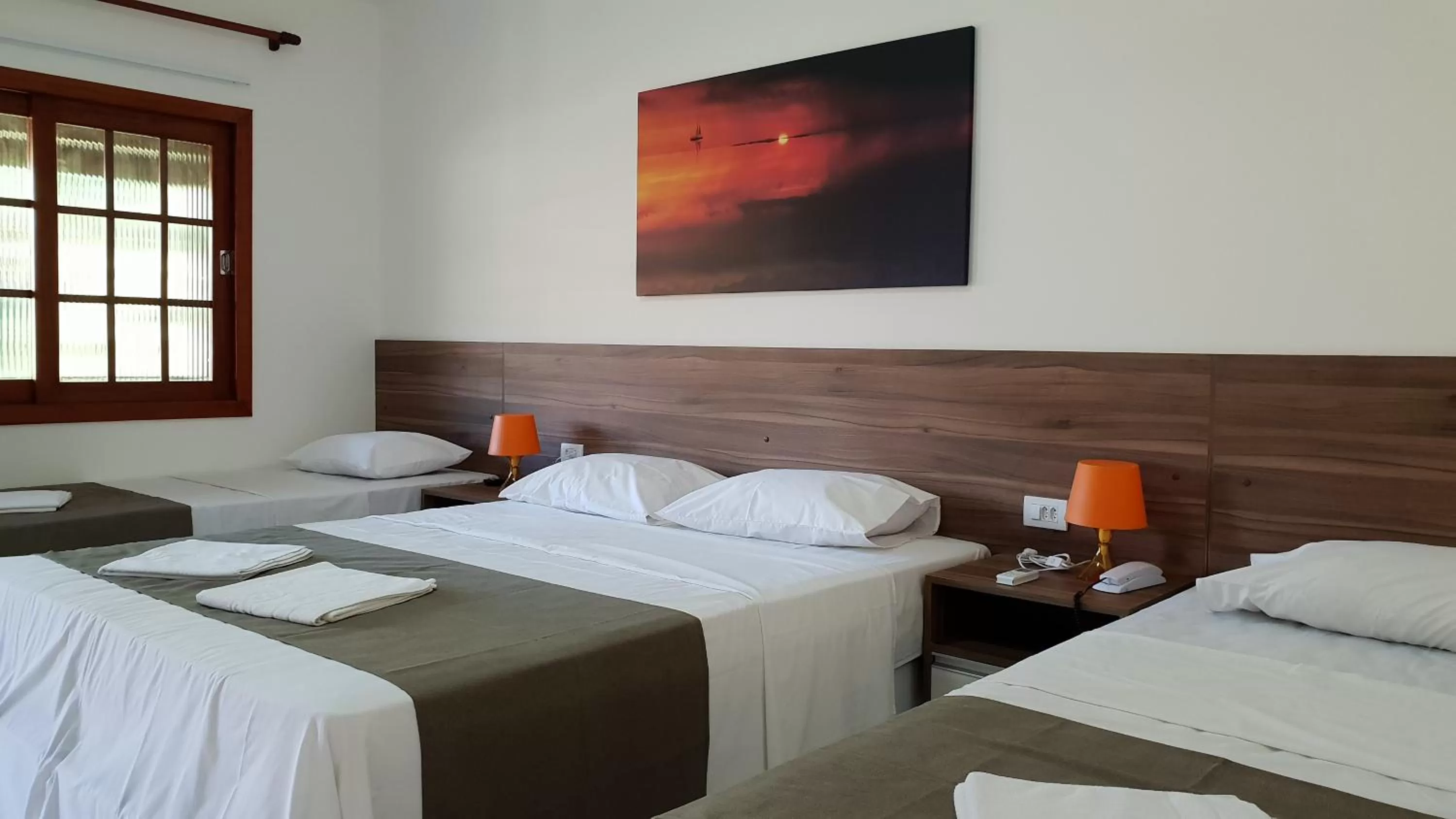 Bed in Hotel Pousada Salvador Paradise