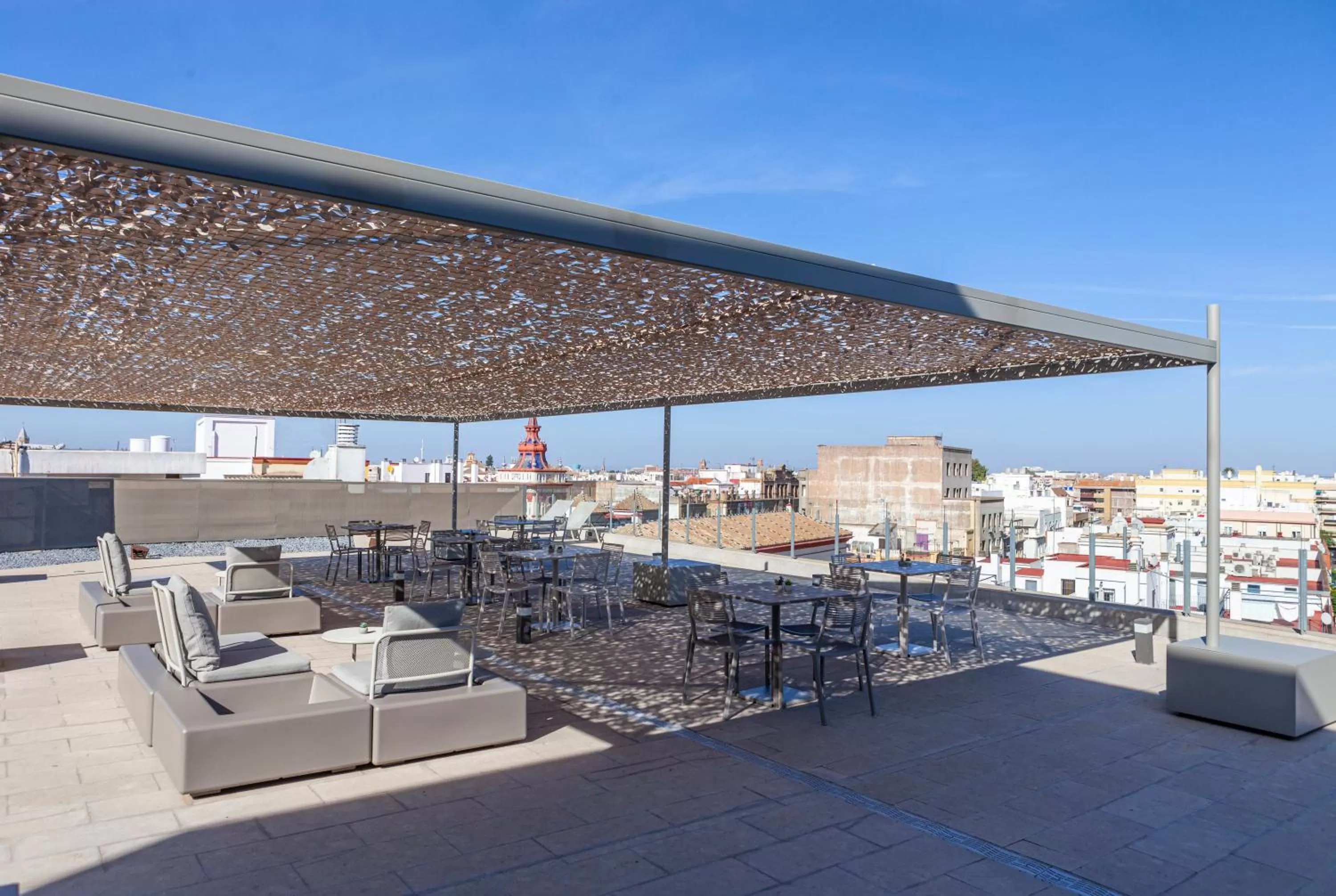 Balcony/Terrace in Hotel Macià Sevilla Kubb