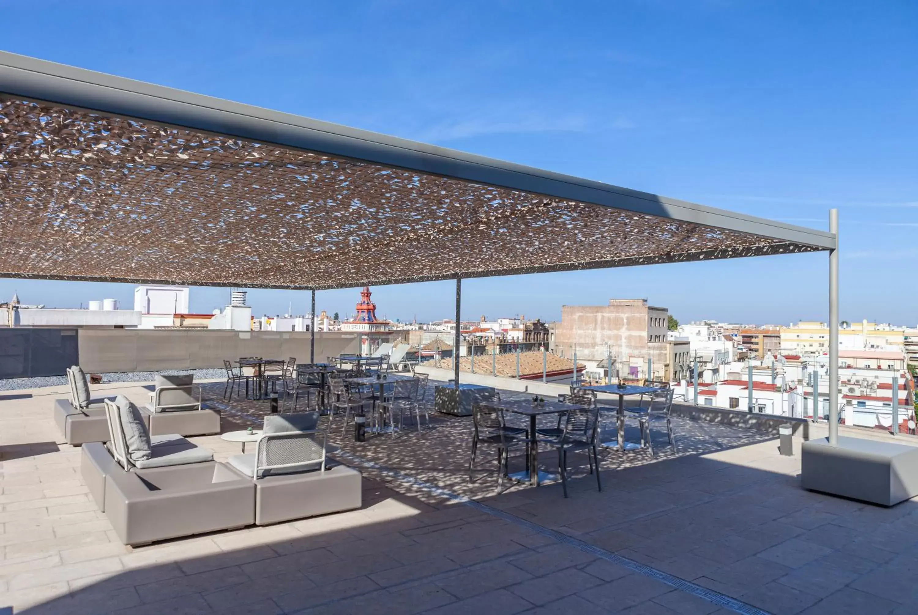 Balcony/Terrace in Hotel Macià Sevilla Kubb