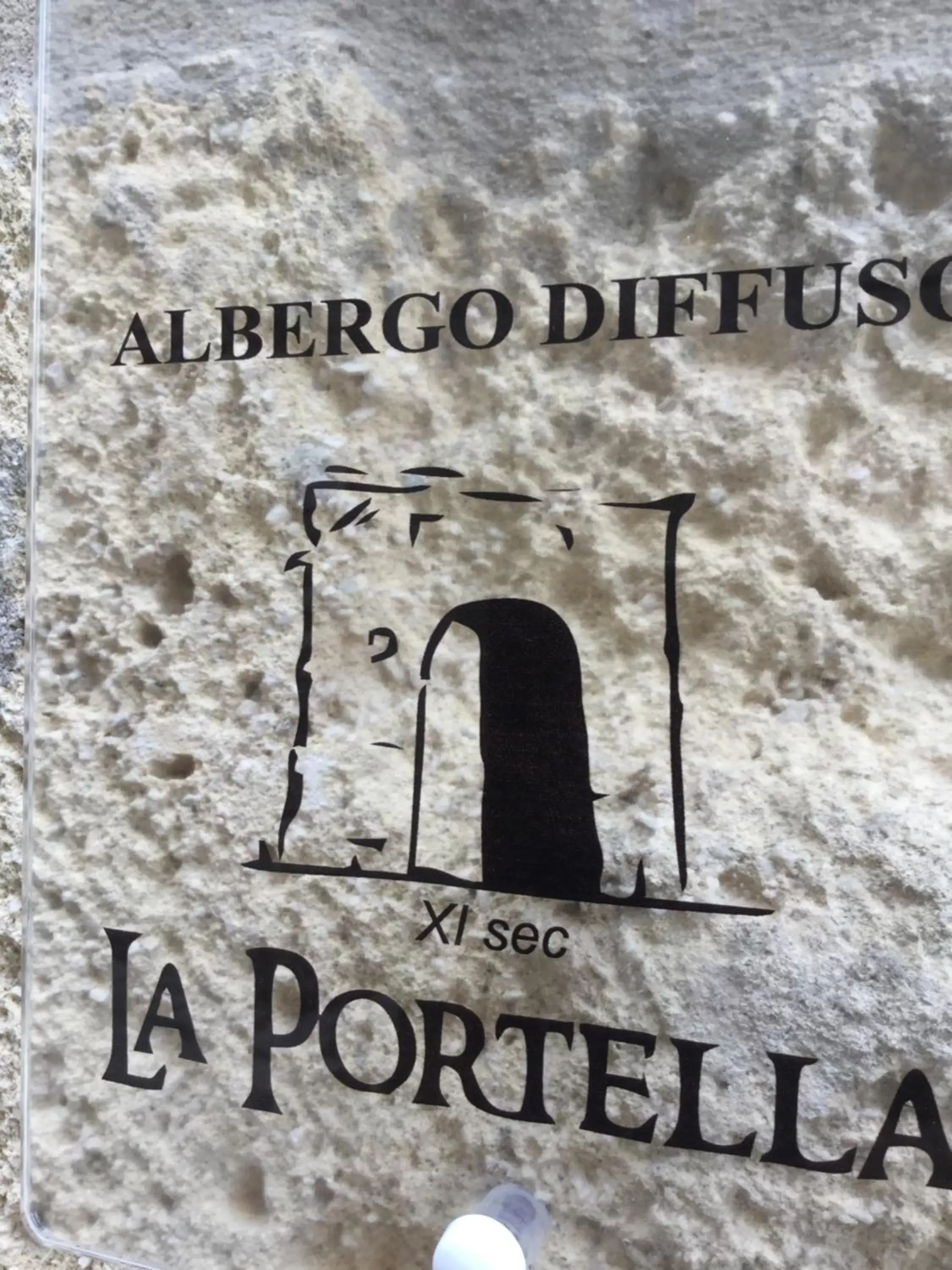 Property Logo/Sign in La Portella