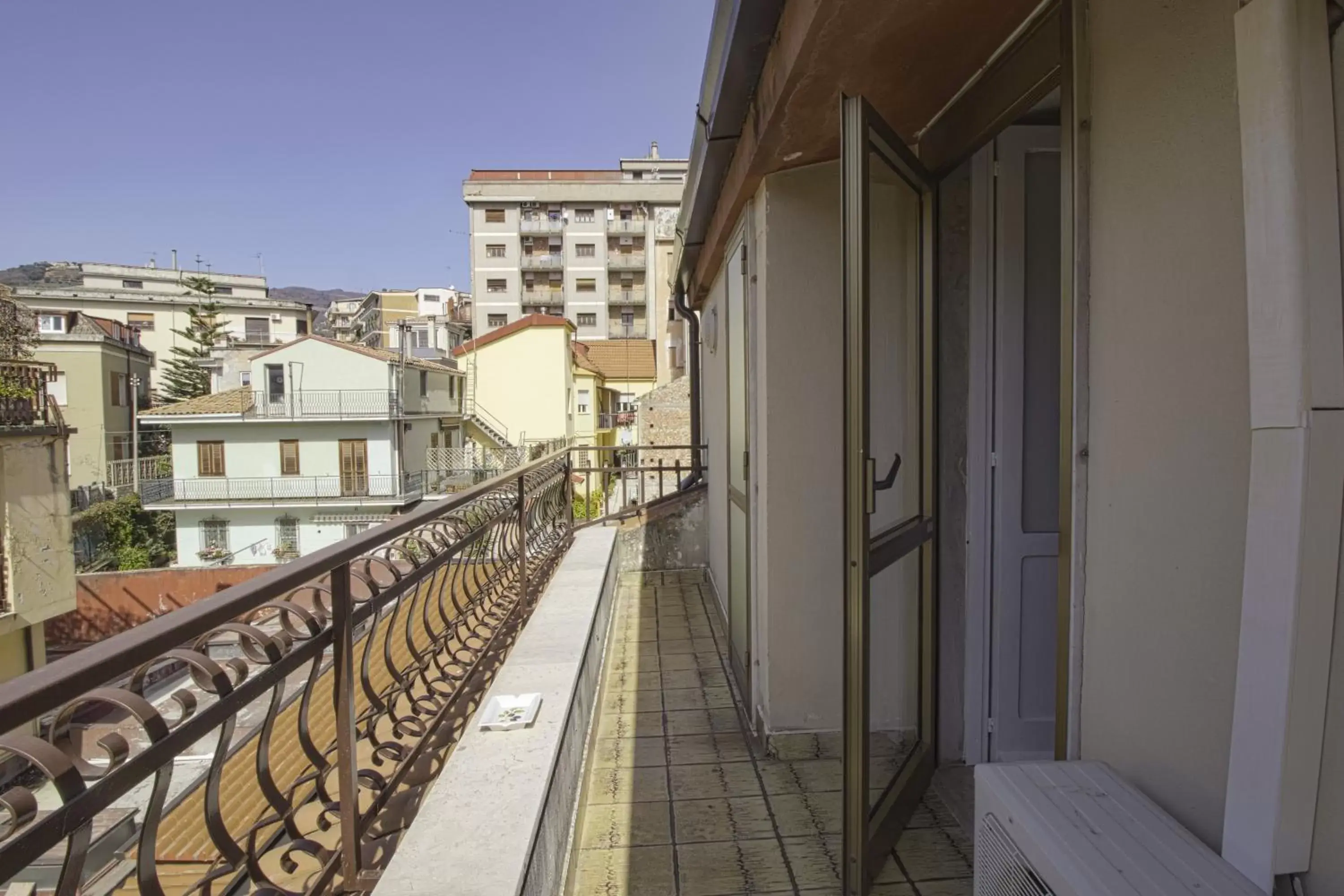Shower, Balcony/Terrace in B&B San Carlo