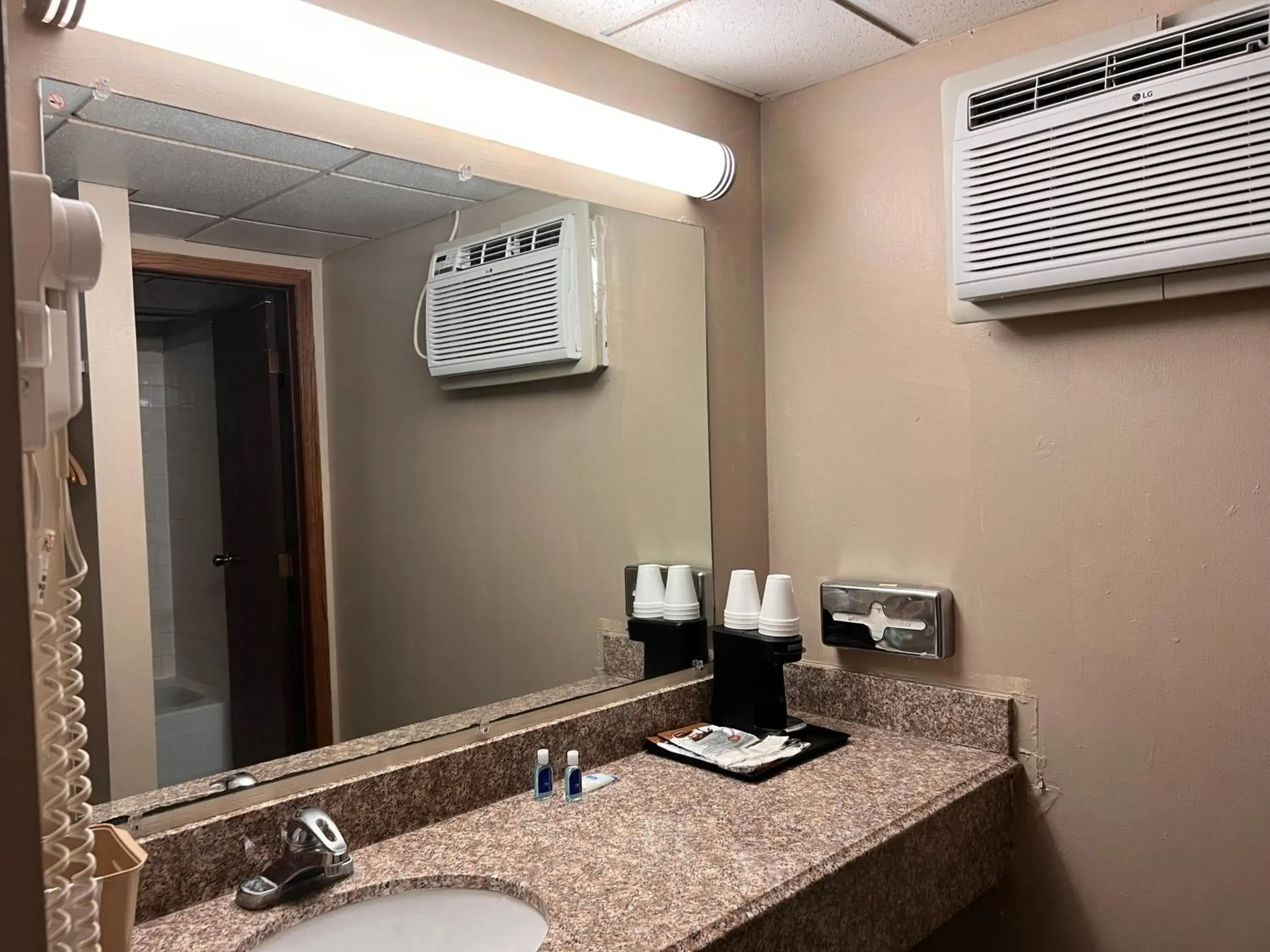 Bathroom in Devils Lake Inn
