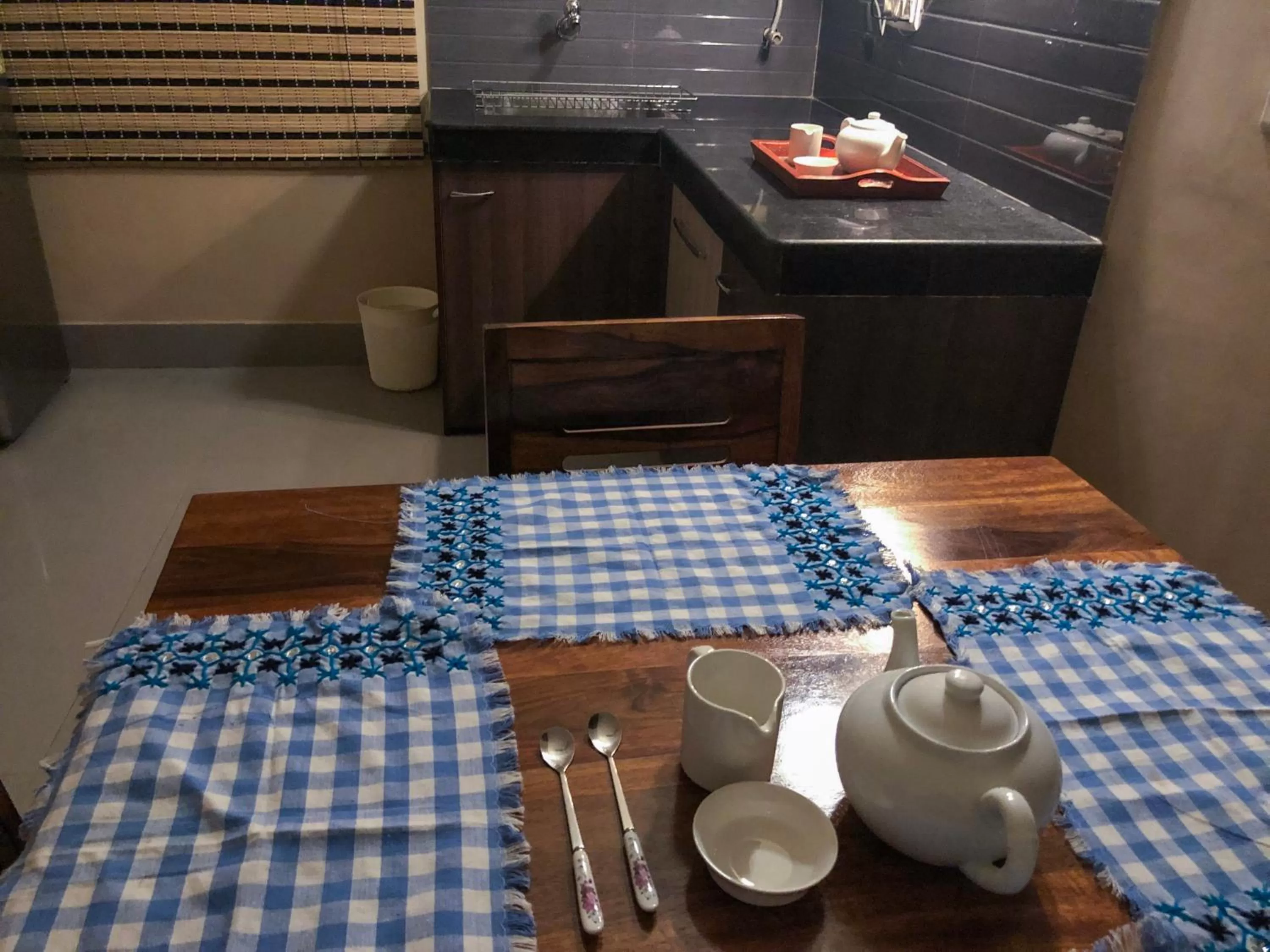 Bed in Bougainvillea