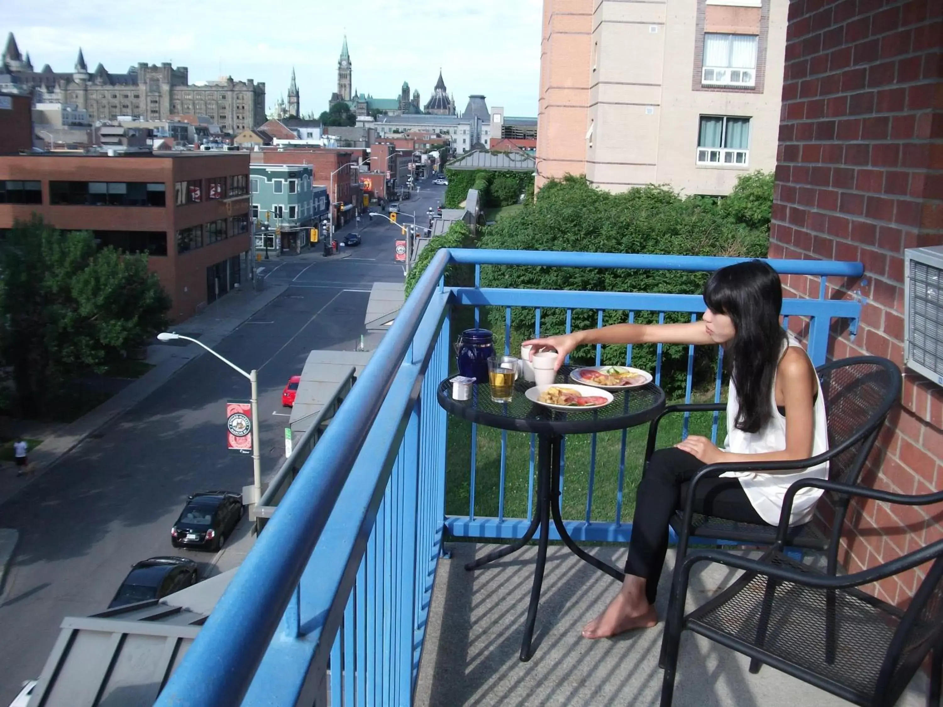 View (from property/room), Balcony/Terrace in ByWard Blue Inn