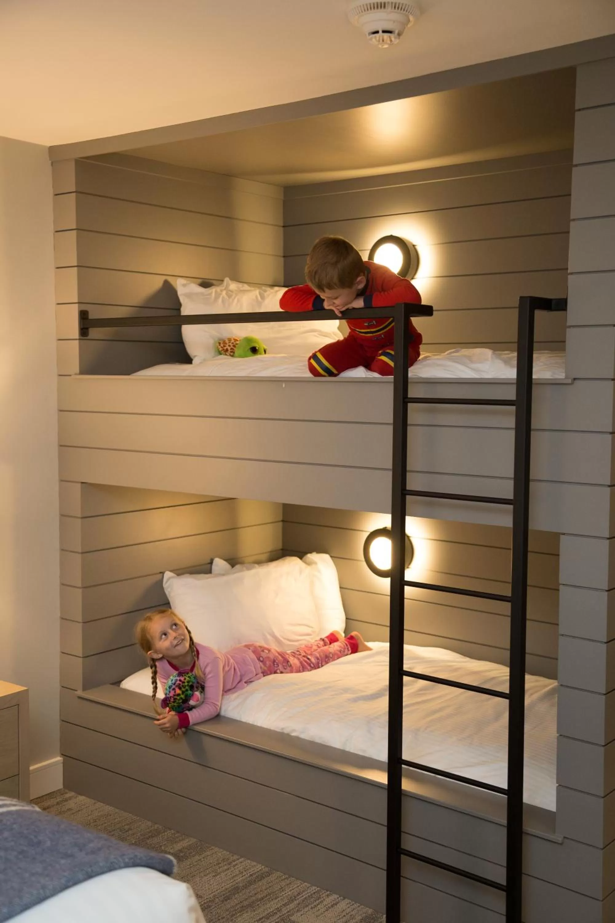 Bed in Mill River Resort