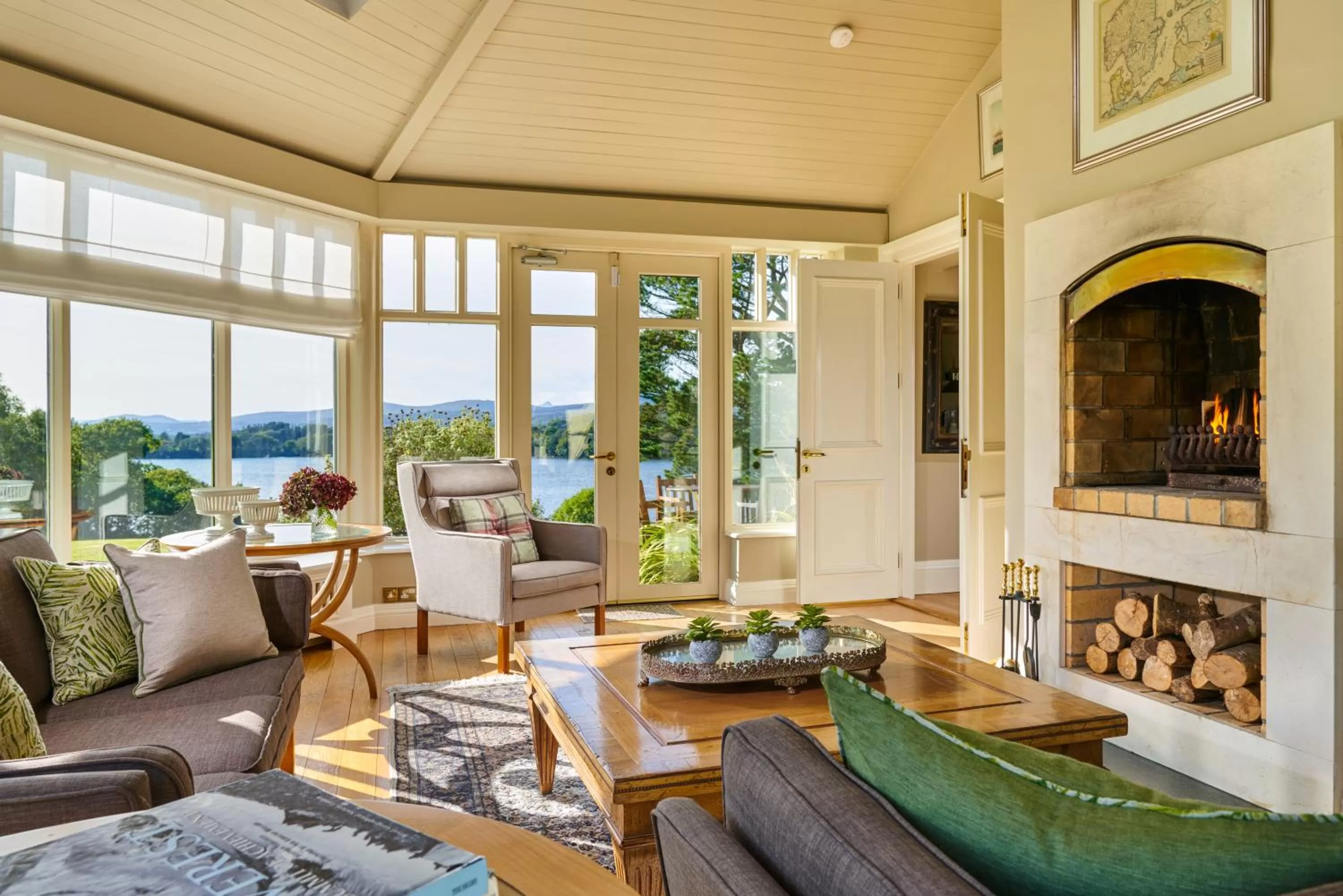 Sea view in Sheen Falls Lodge