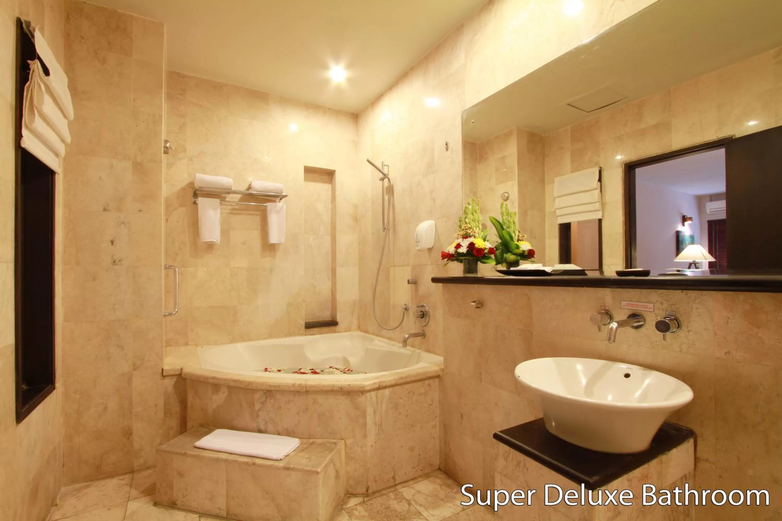 Bathroom in The Lokha Legian Resort & Spa