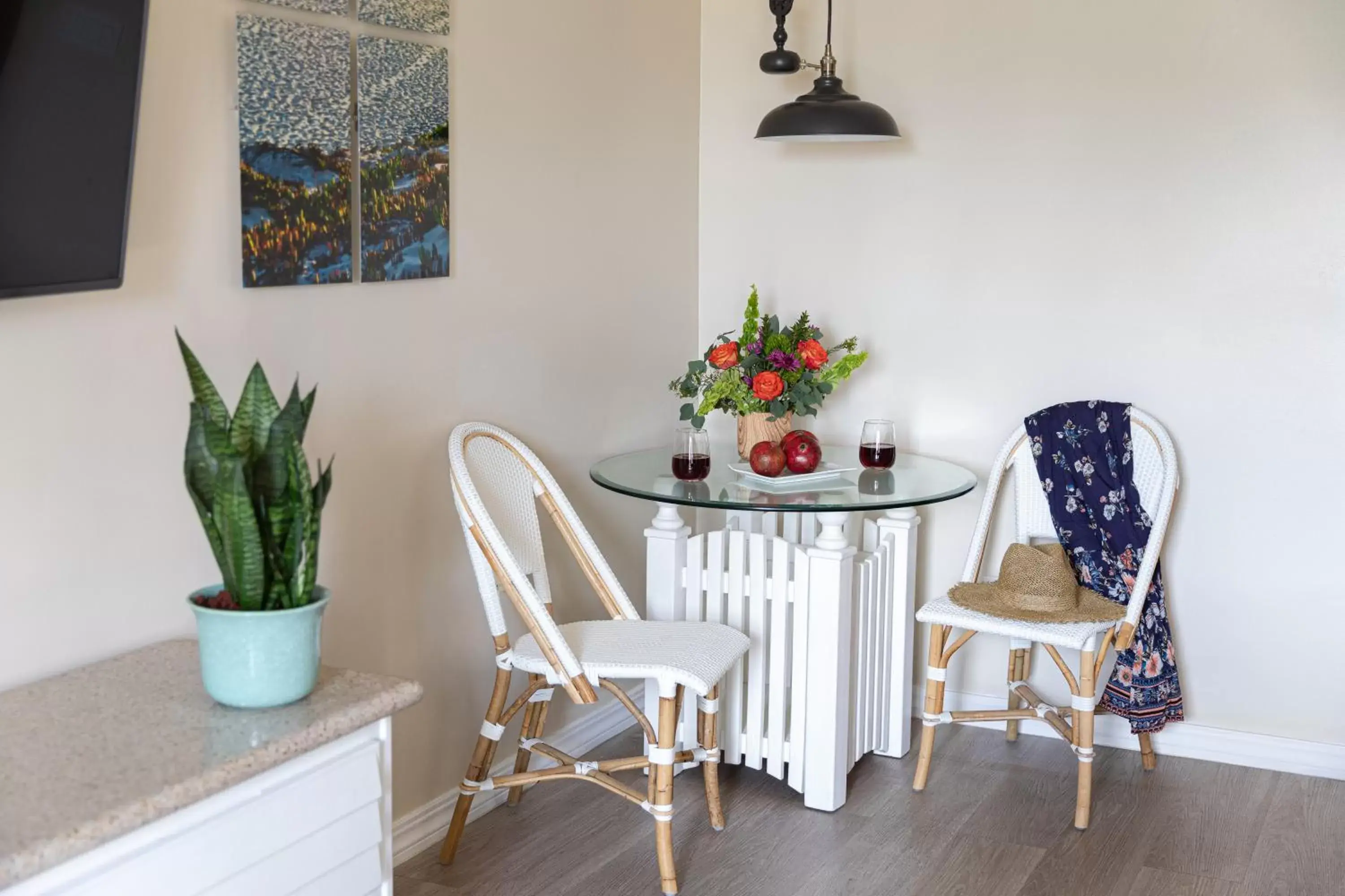 Dining Area in SeaVenture Beach Hotel