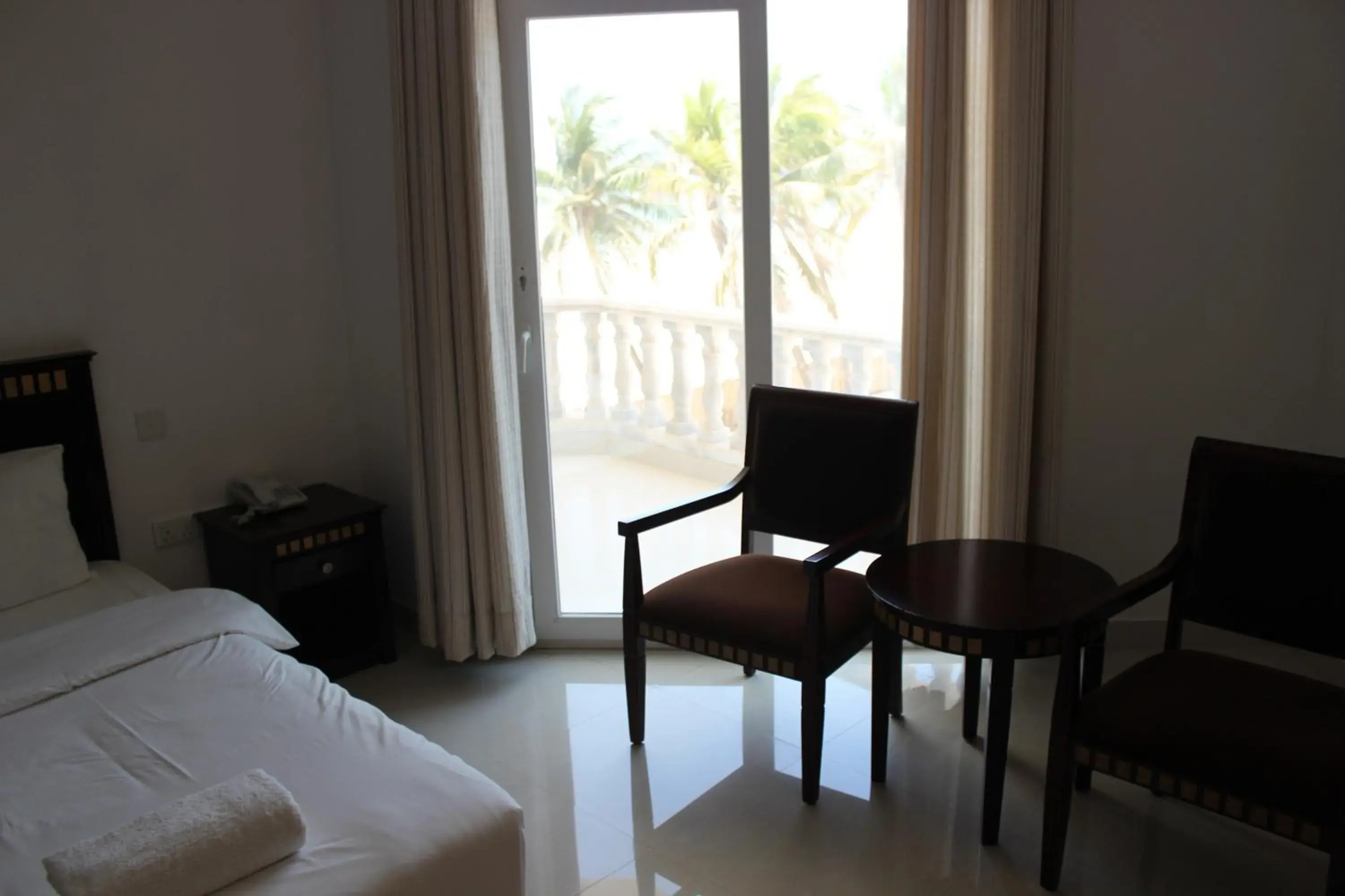 Balcony/Terrace, Seating Area in Salalah Beach Resort Hotel