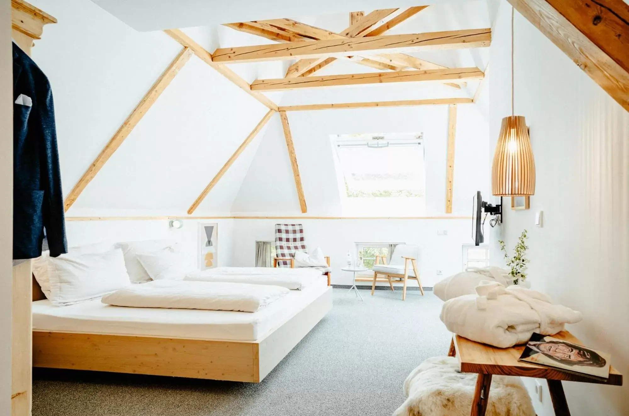 Photo of the whole room, Bed in Alpenrose Bayrischzell Hotel