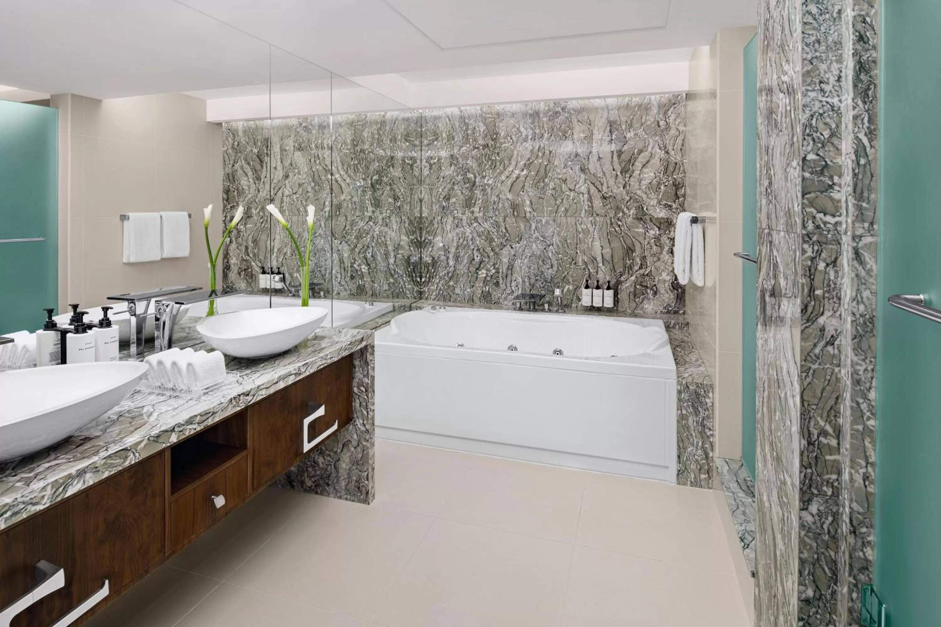 Bathroom in InterContinental Bahrain by IHG