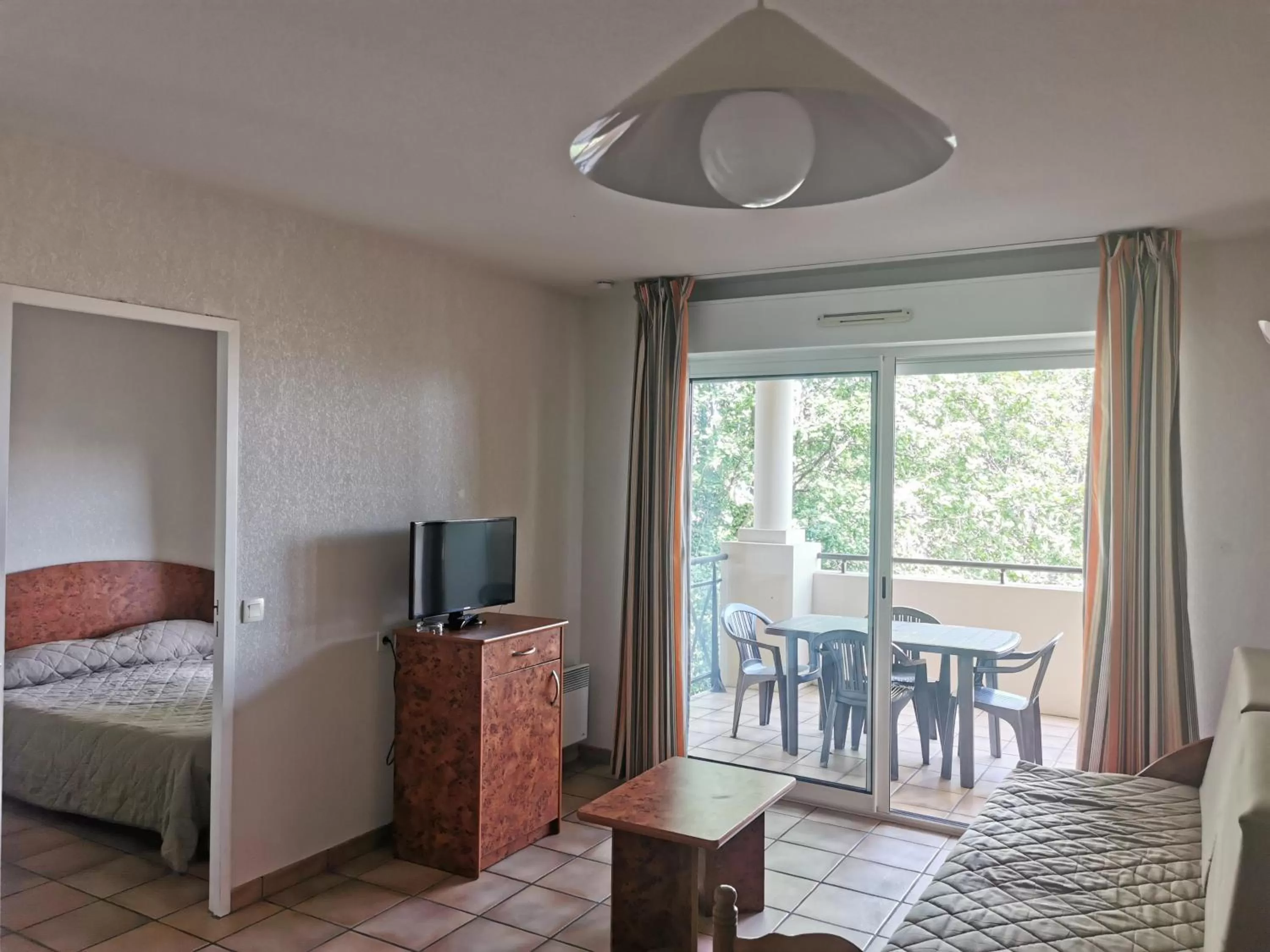 Seating area, Bed in Résidence Mer & Golf Soko-Eder