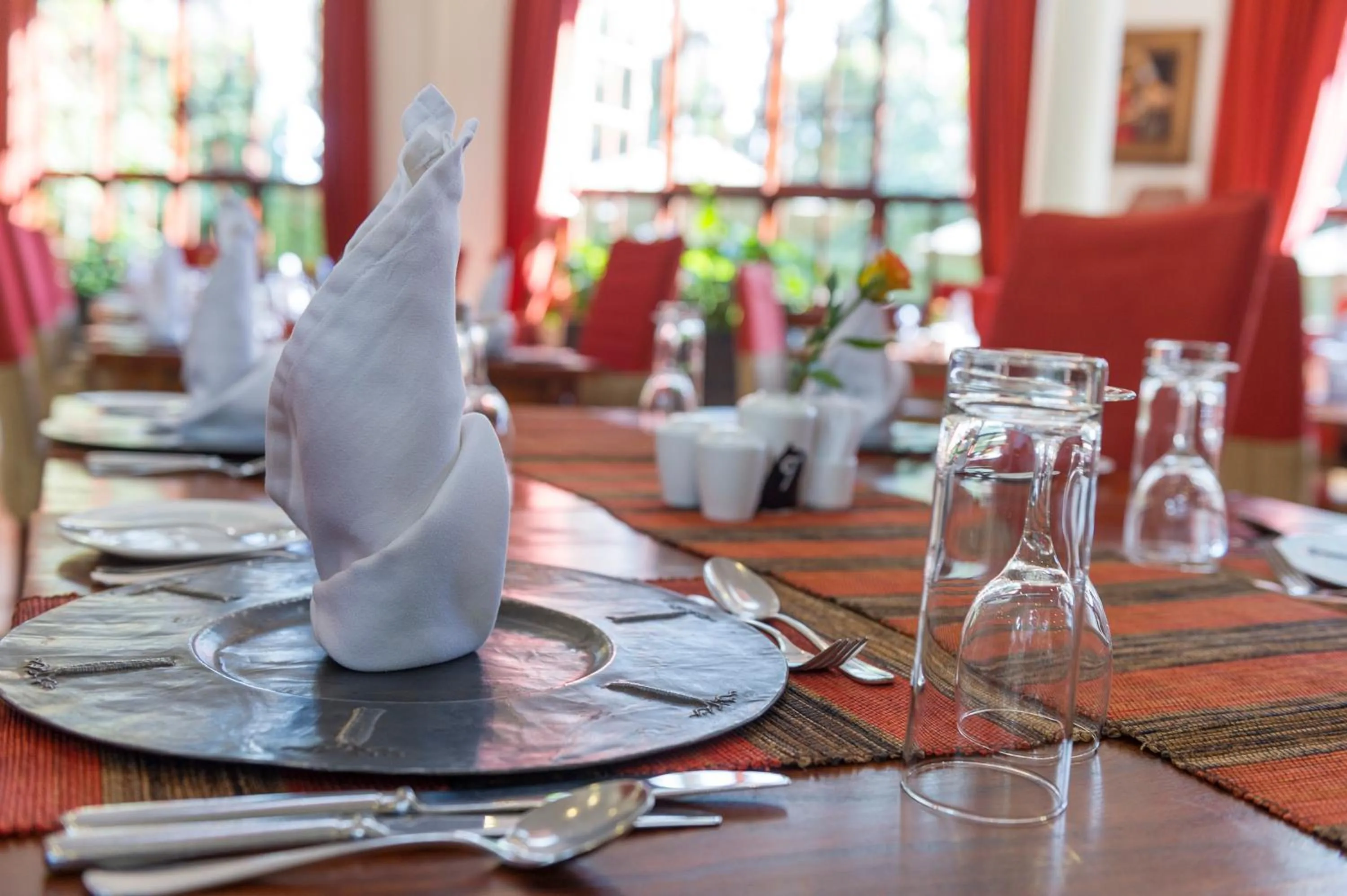 Restaurant/places to eat in African Tulip Hotel