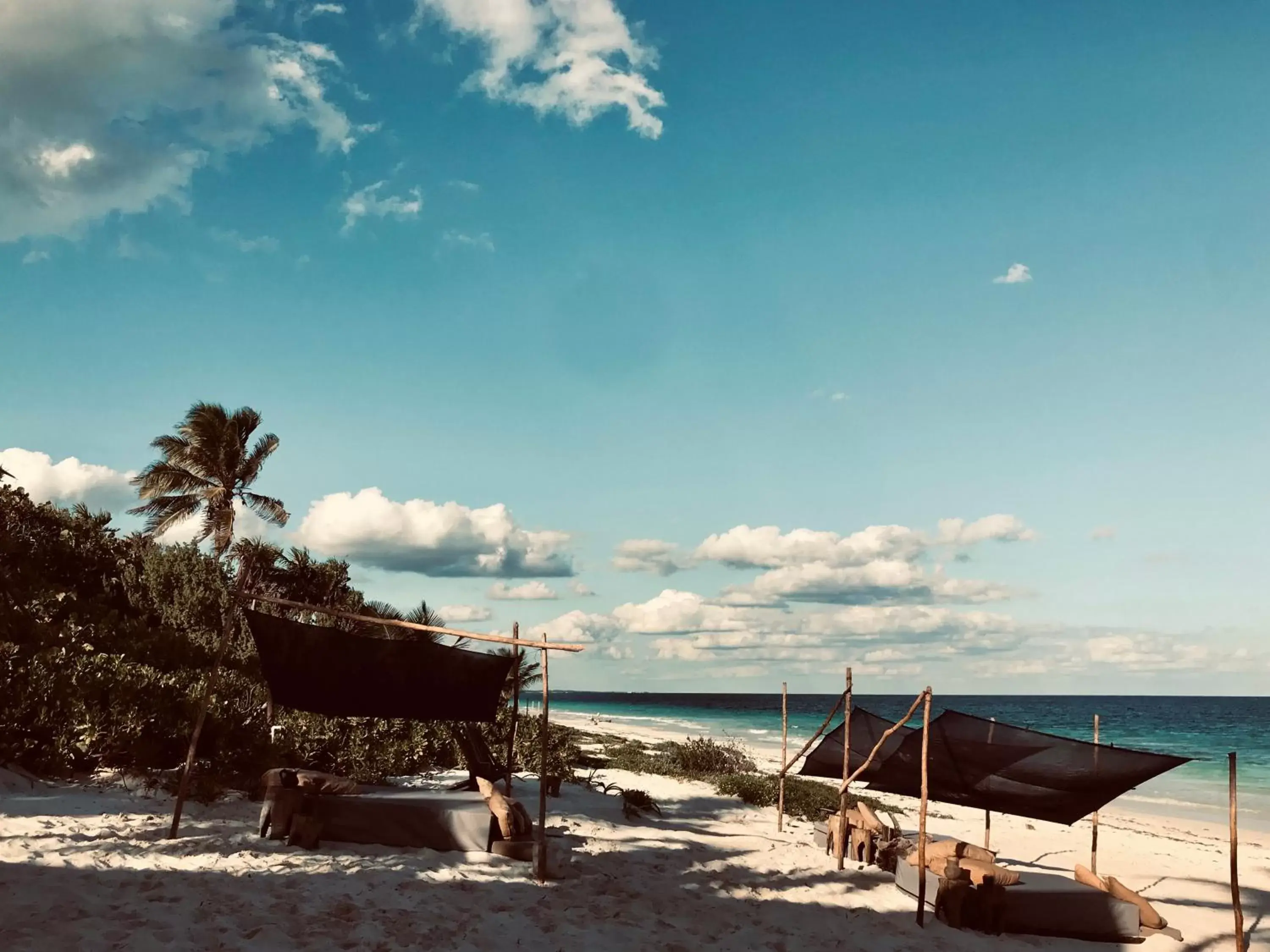 Beach in Libelula Tulum Beachfront Hotel